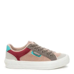 Cheery Rose Colorblock Corduroy Sneaker Field Hike