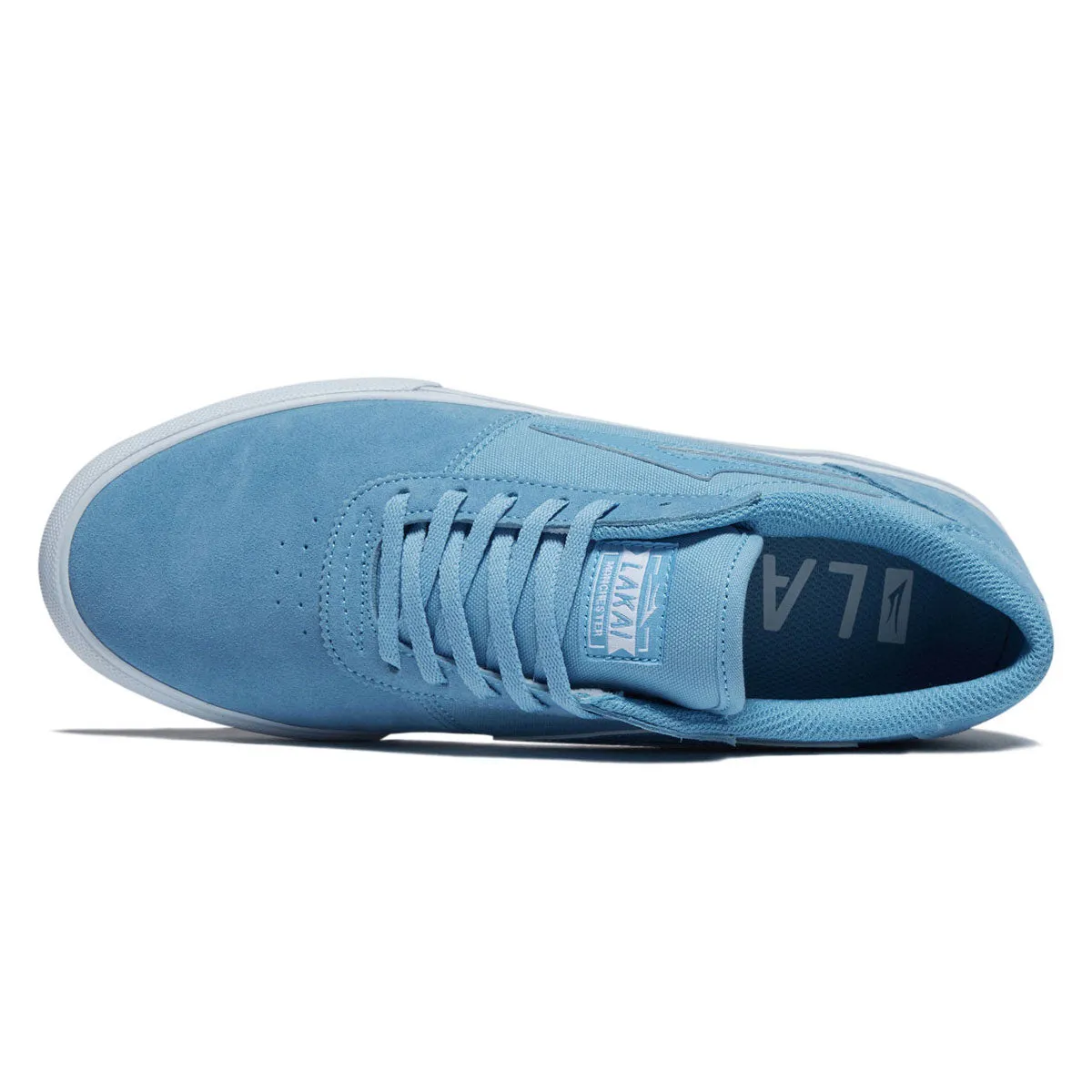 Lakai Manchester Shoes - Light Blue Suede Quick Lacing Fit