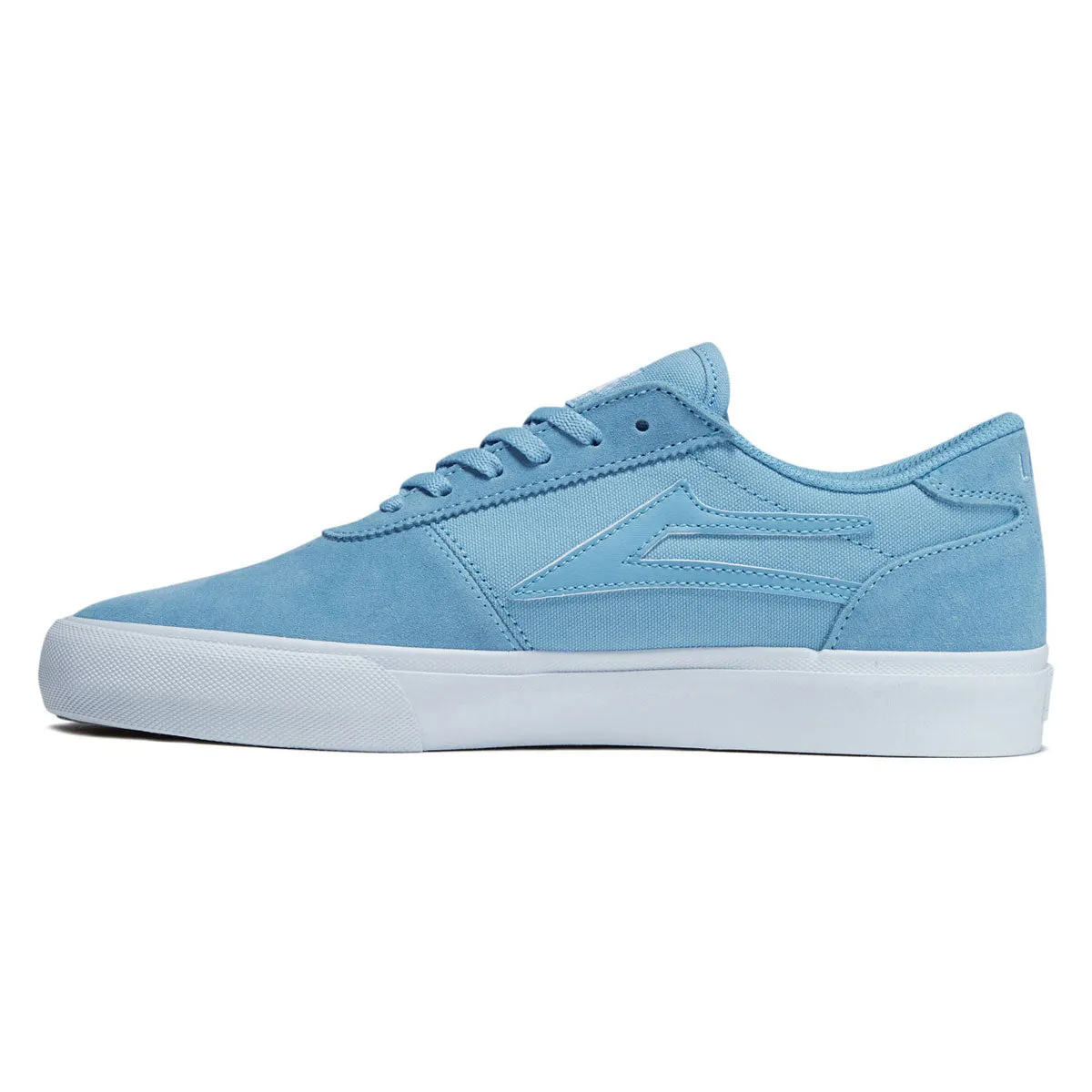 Plush Ride Active Vibe Lakai Manchester Shoes - Light Blue Suede