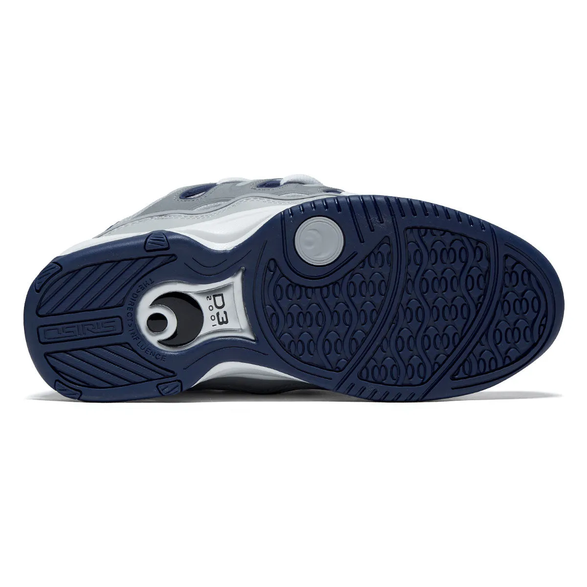 Osiris D3 2001 Shoes - Grey/Navy/White Secure fit