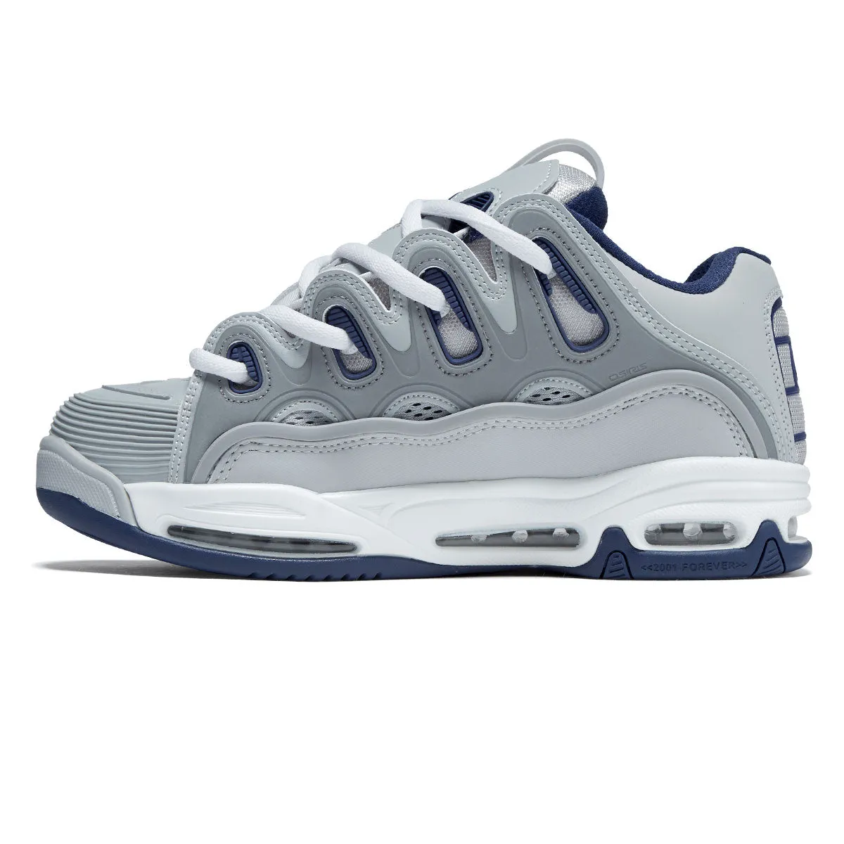 Speedy Ride Foot alignment Osiris D3 2001 Shoes - Grey/Navy/White