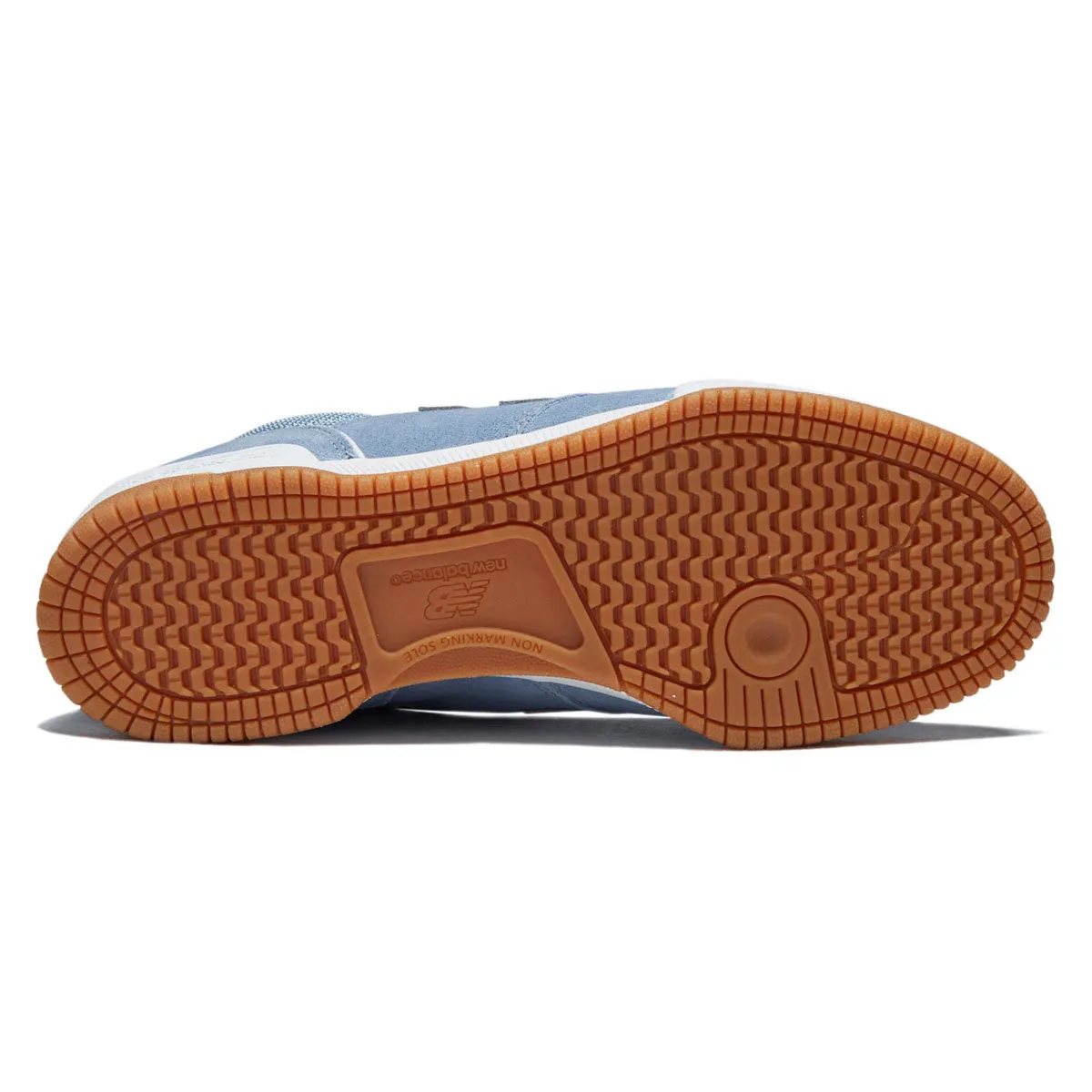 New Balance 600 Tom Knox Shoes - Baby Blue/White Comfortable Padding