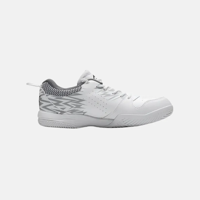 Neutral Color Workout Support Hundred CourtFuse Men's Tennis Shoes -White/Light Grey/Black