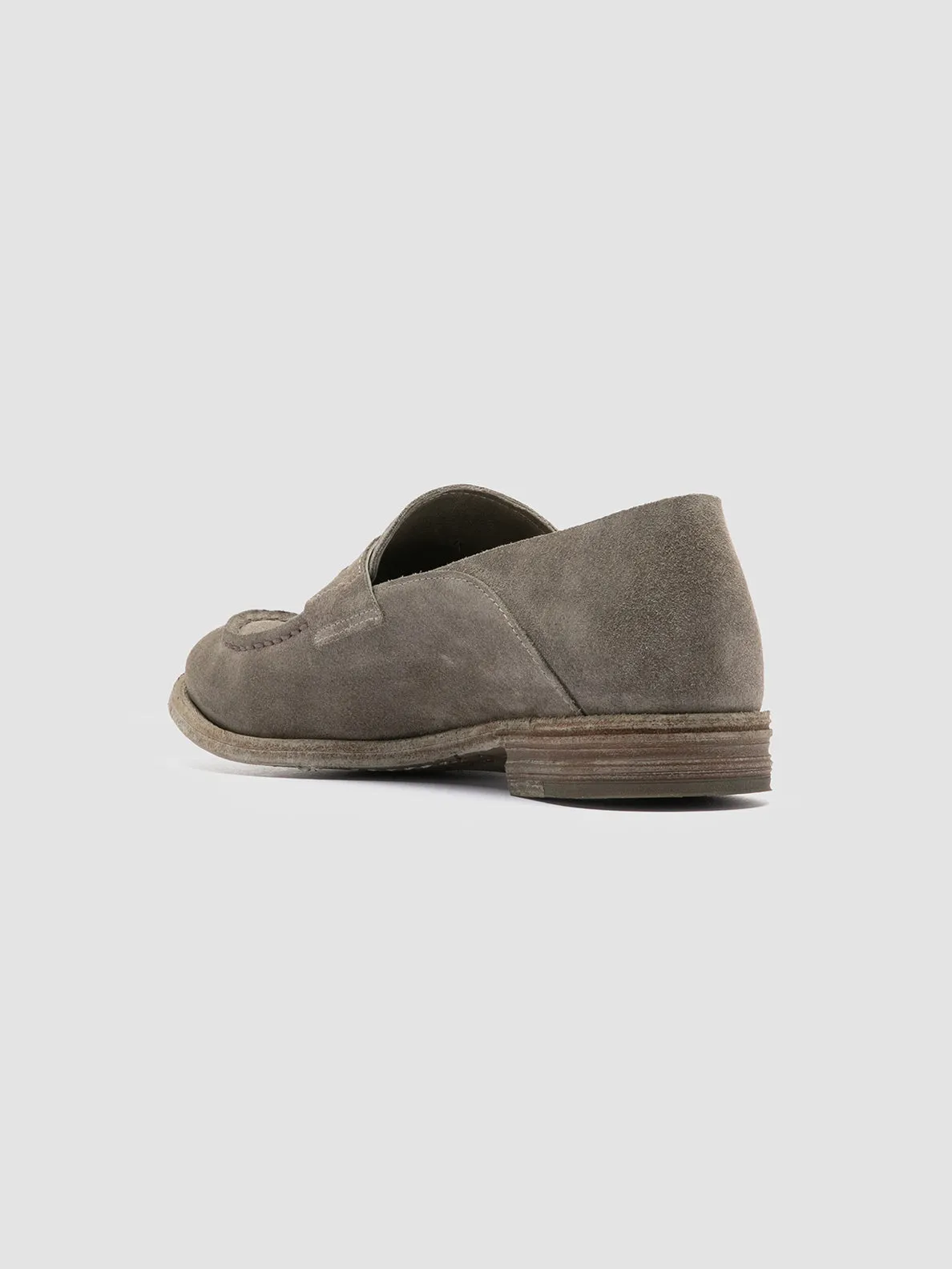 LEXIKON 516 - Green Suede Loafers Quiet Lane Non-Slip Sole