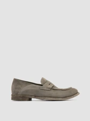 Elastic Daily Grip LEXIKON 516 - Green Suede Loafers