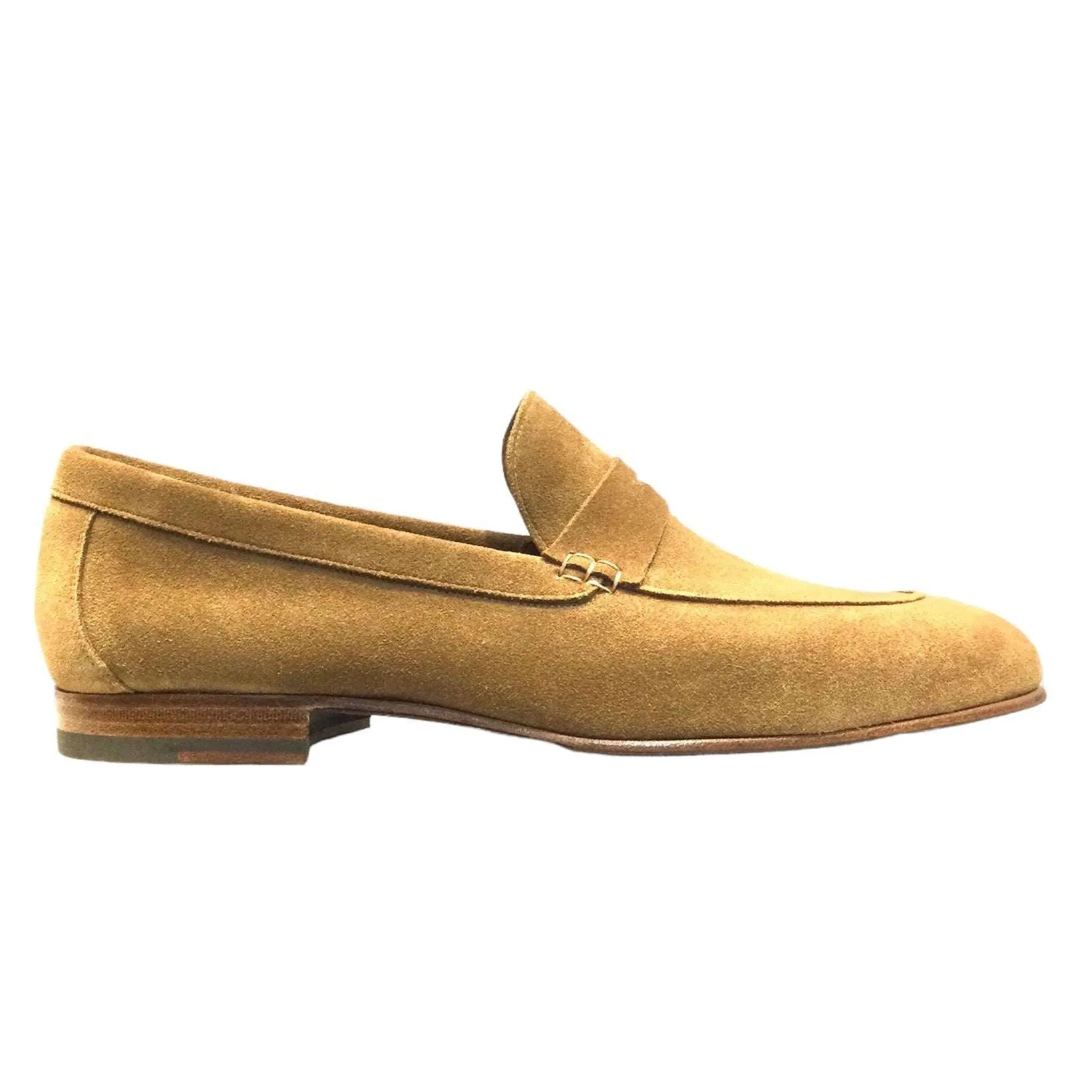 Ground True LOAFER UNLINED WITH PENNY STRAP SUEDE LEATHER