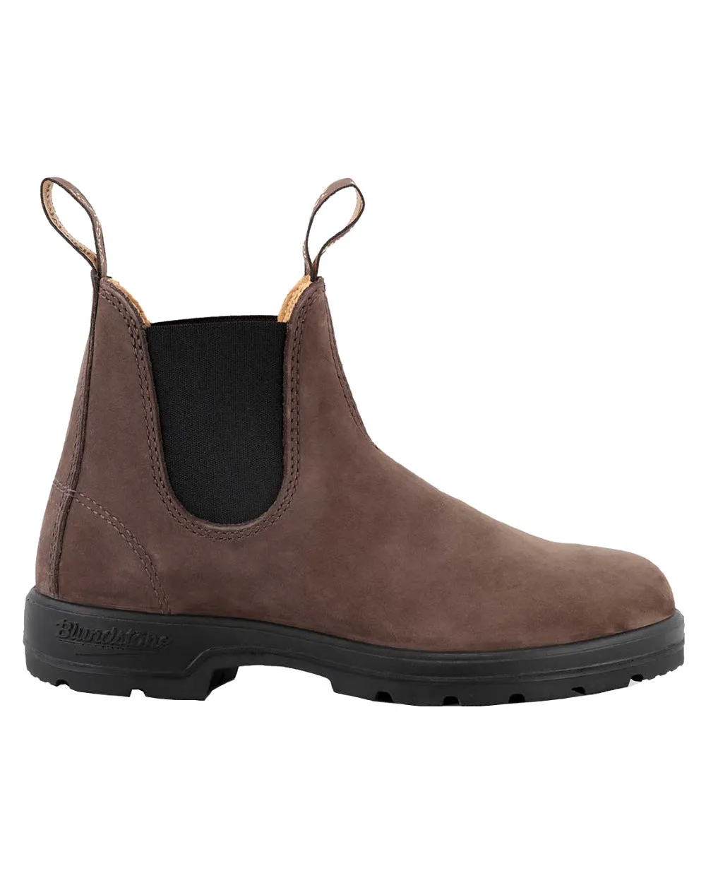Functional Style Blundstone 2345 Brown Nubuck Chelsea Boots
