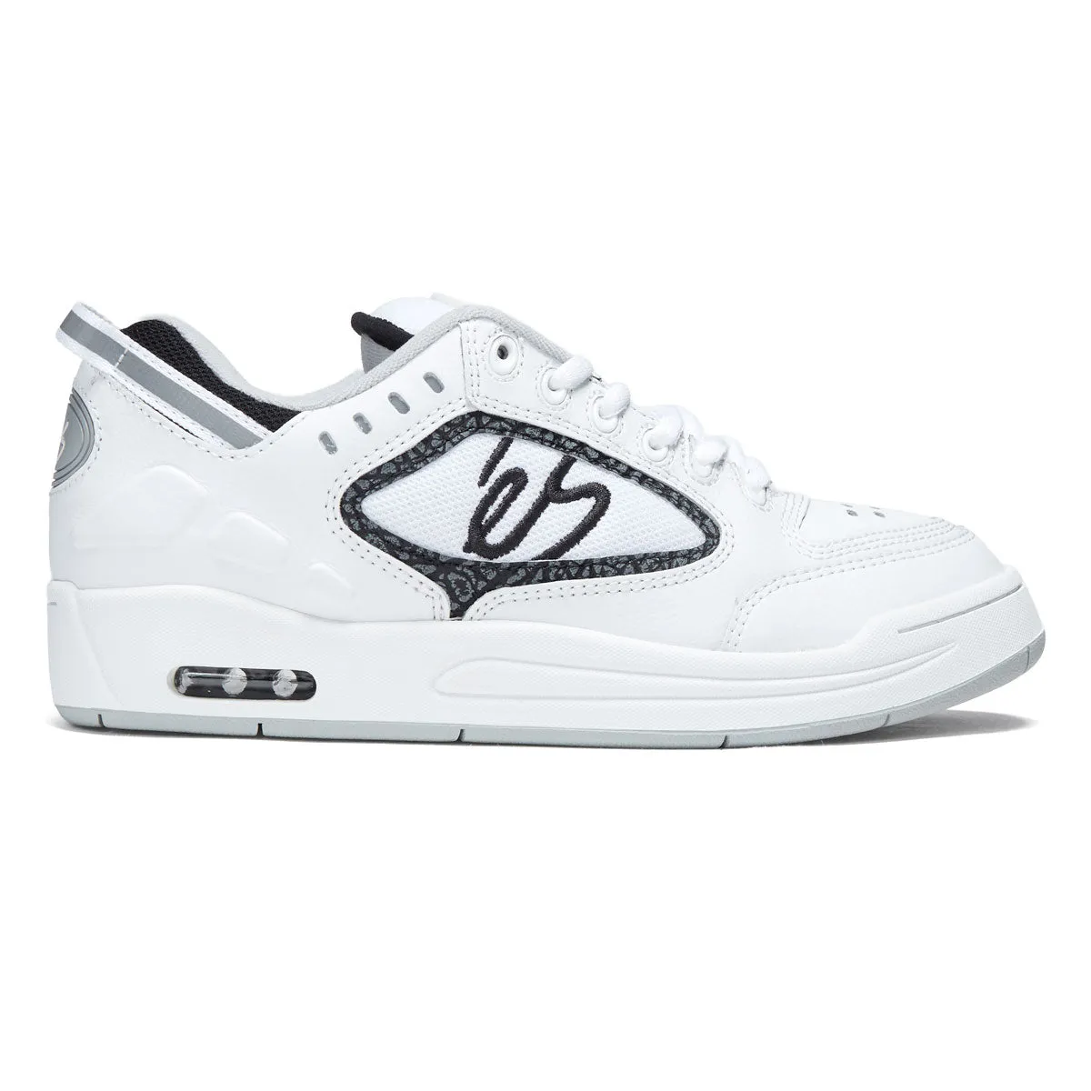 eS Creager Shoes - White/Grey/Black Daily Motion