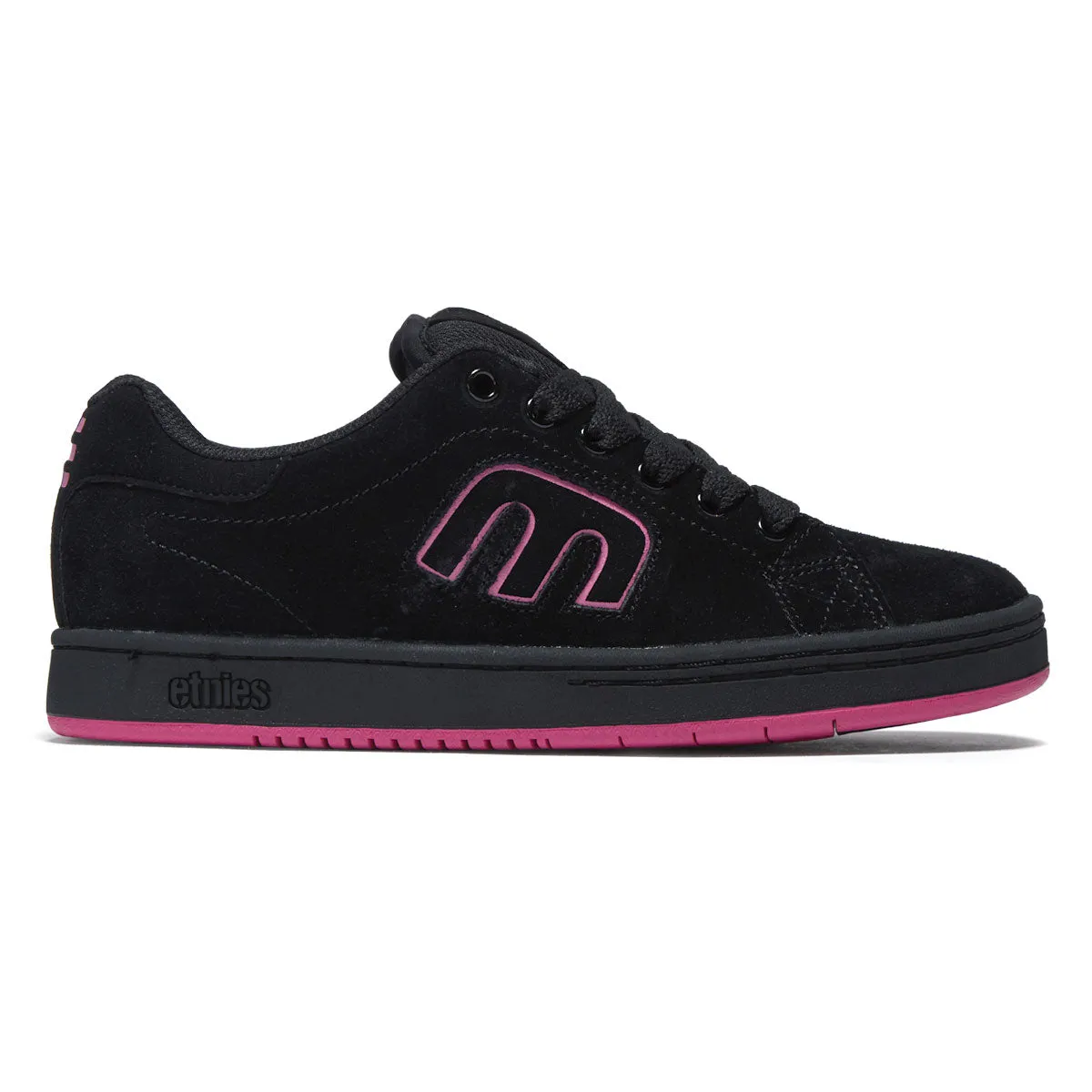 Etnies Womens Callicut Shoes - Black/Pink Adjustable Strap