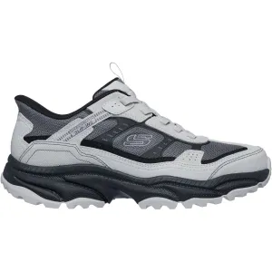 Skechers Mens Vigor AT Hiking Shoes Grey/Black Fast Fit Boots