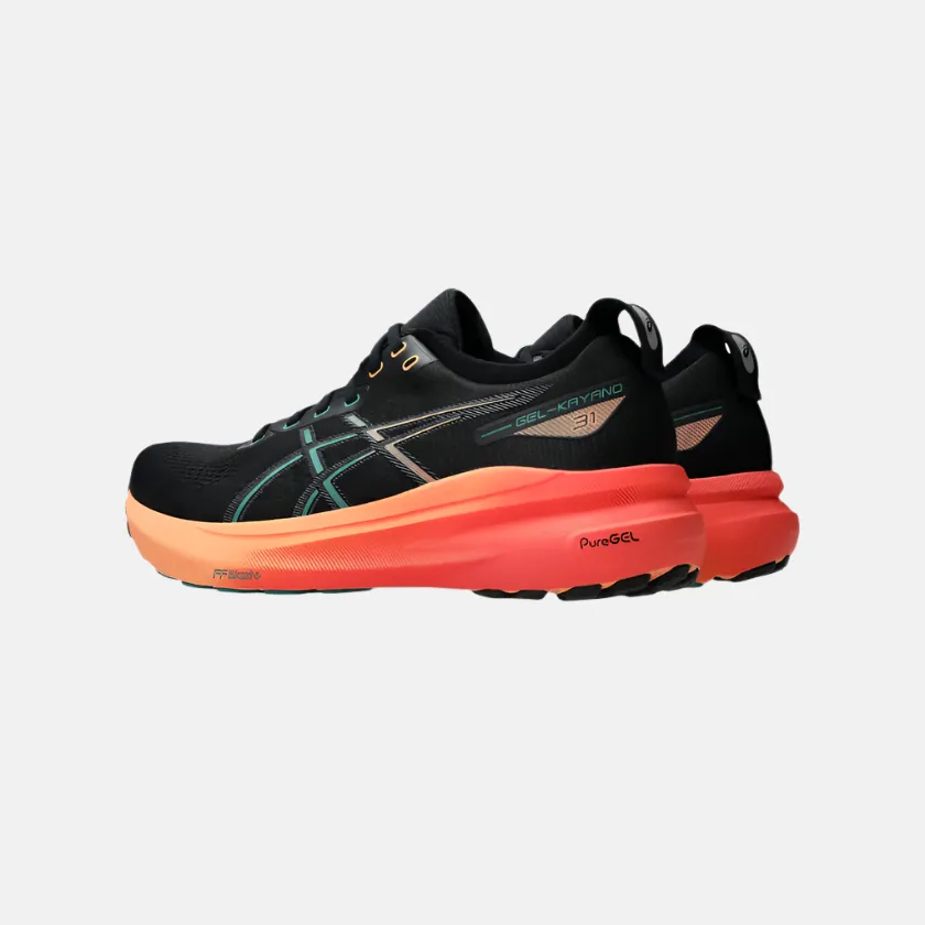 Asics GEL-KAYANO 31 Men's Running Shoes -Black/Rainy Lake running shoes for men in their 20s global - themed running option