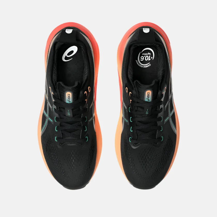 Asics GEL-KAYANO 31 Men's Running Shoes -Black/Rainy Lake corporate - run running shoes Slow Pace