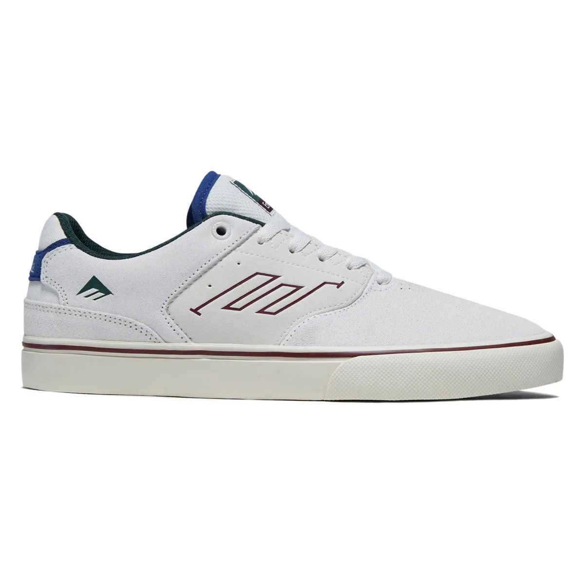 Comfortable Heel Stylish Upper Emerica The Low Vulc Shoes - Creme