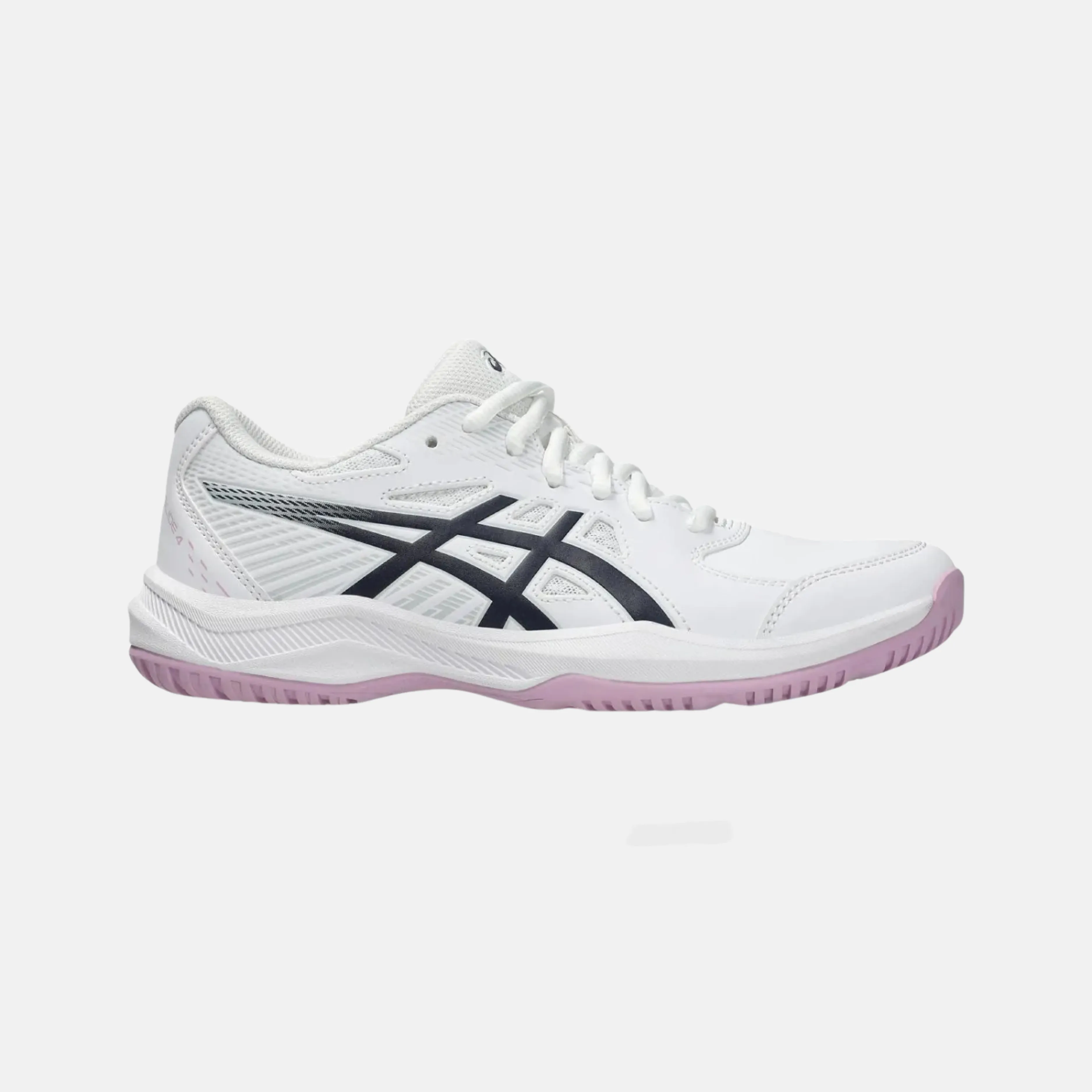 Slip On Design ASICS Court Slide 4 Women's Tennis Shoes ?C White/Indigo Fog