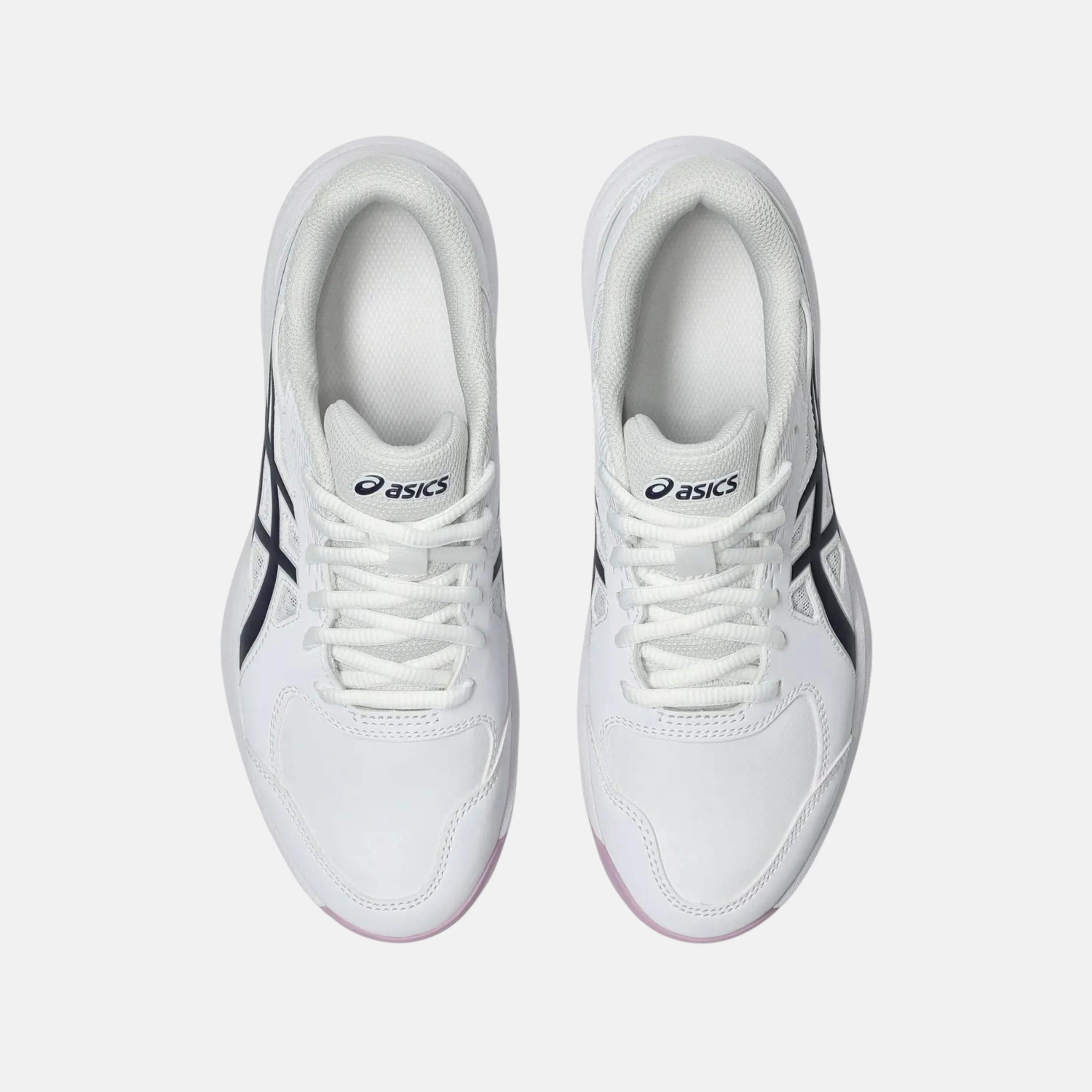 ASICS Court Slide 4 Women's Tennis Shoes ?C White/Indigo Fog Stability Support Indoor