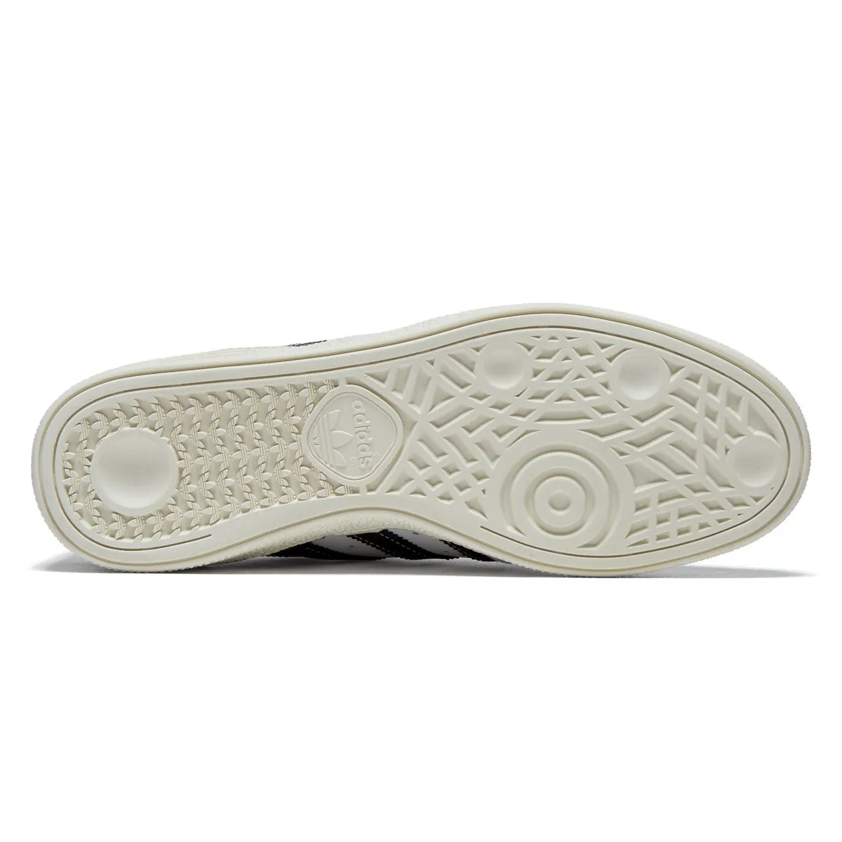 Adidas Busenitz Shoes - Crystal White/Core Black/Off White Zip Up