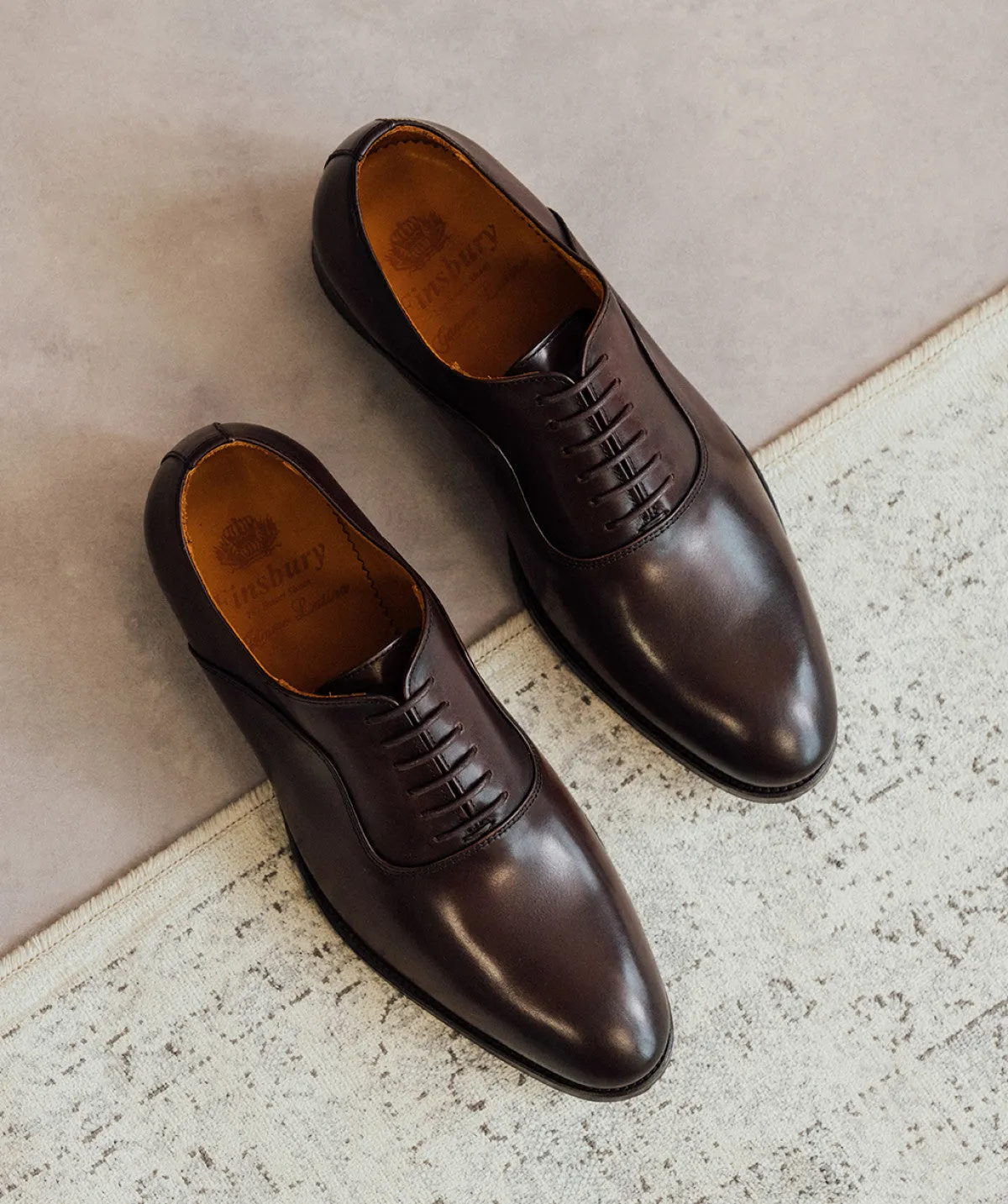 Richelieu ANDREAS Marron Patin?? Slim Form Grace Walk