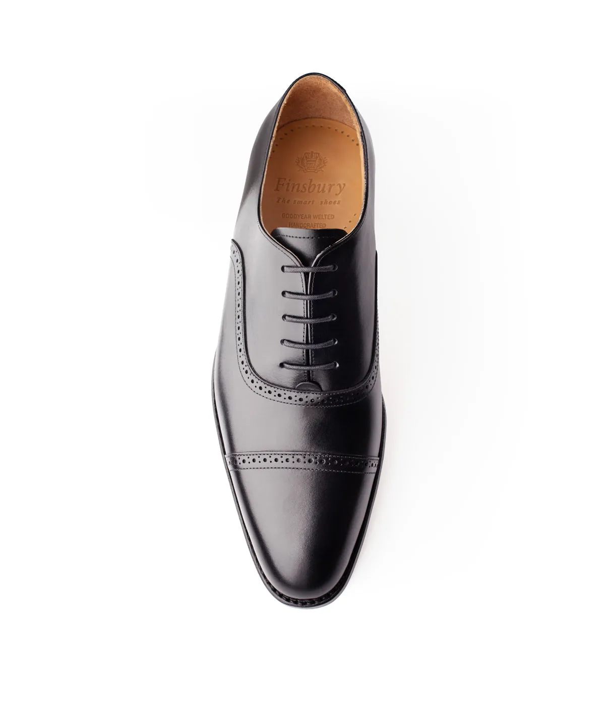 Modern Bold French Soft Richelieu BALMORAL Noir