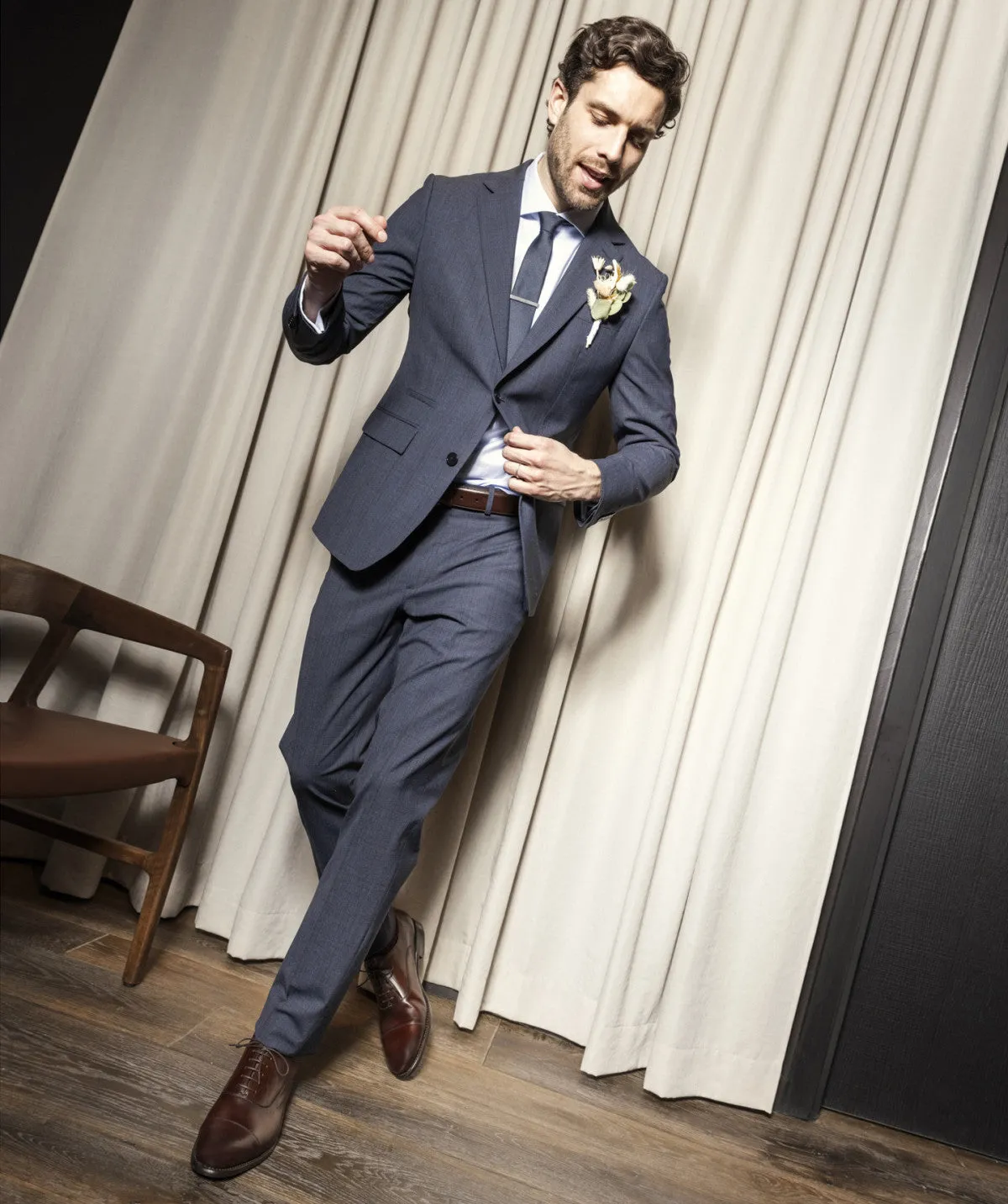 Richelieu OXFORD Marron Noyer Anytime Go