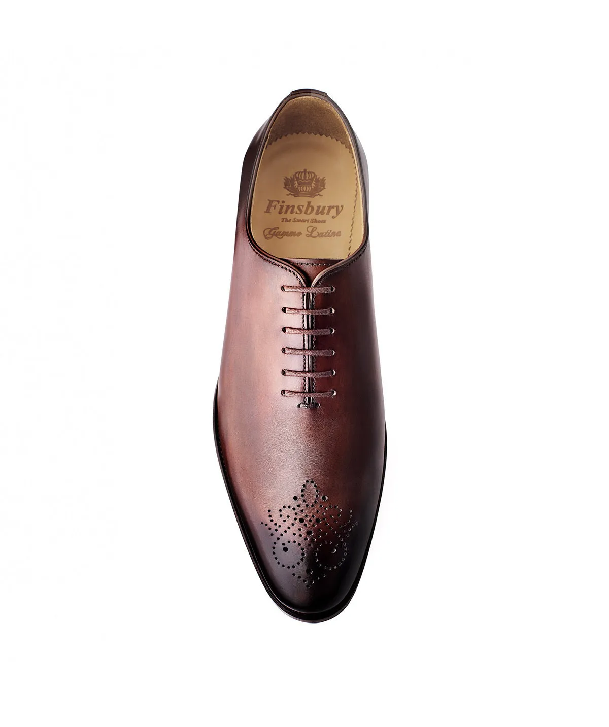 Soft Lining Elastic laces Richelieu SILVIO Marron Nuanc??