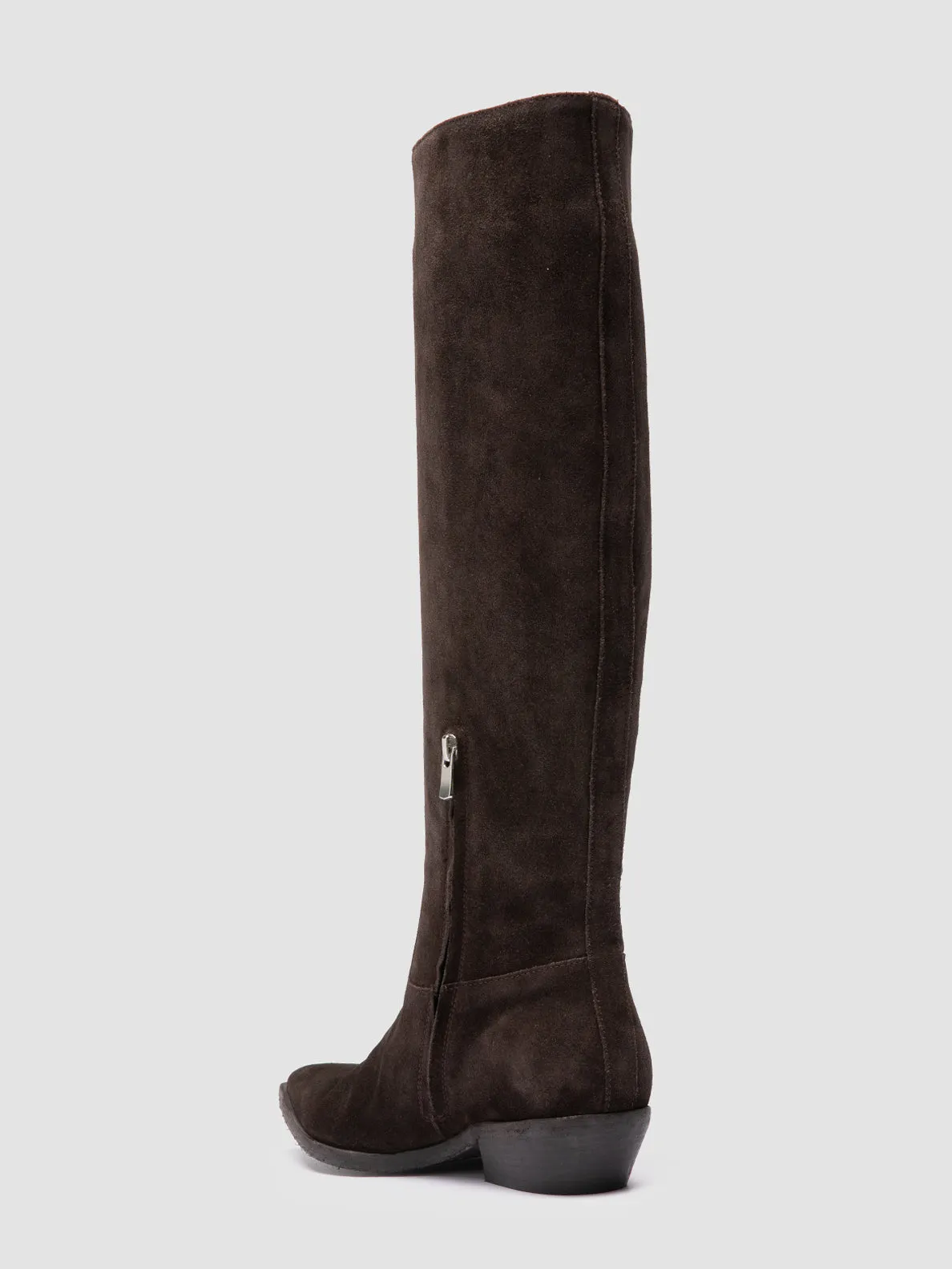 NOELIE DD 104 - Brown Suede Pull On Boots Moist Guard