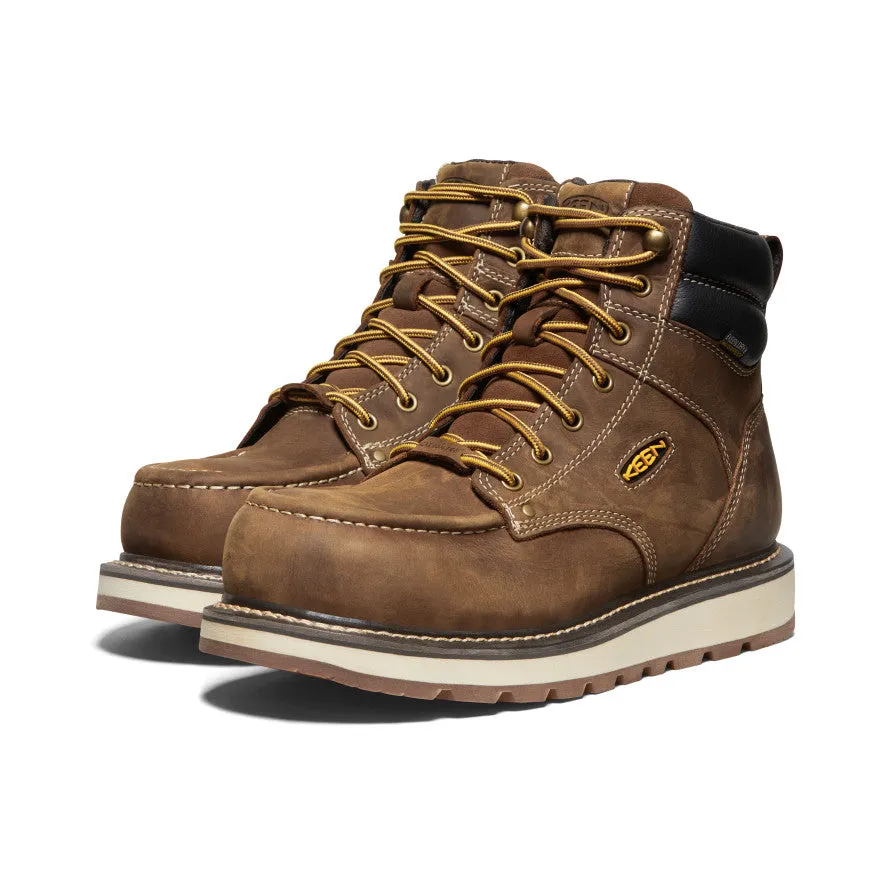 Men's Cincinnati 6" Waterproof Boot (Carbon Toe)  |  Belgian/Sandshell Nature Ready All Terrain Performance