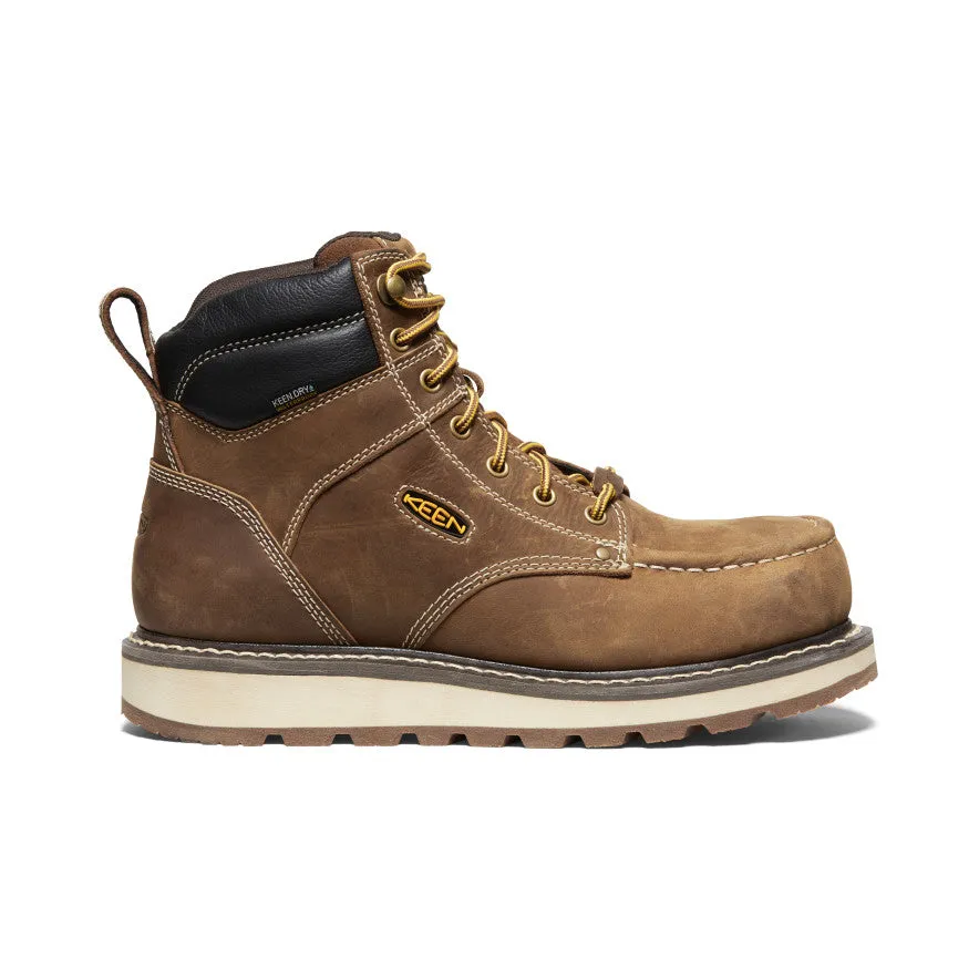 Peak Trekking Agile Trekking Men's Cincinnati 6" Waterproof Boot (Carbon Toe)  |  Belgian/Sandshell