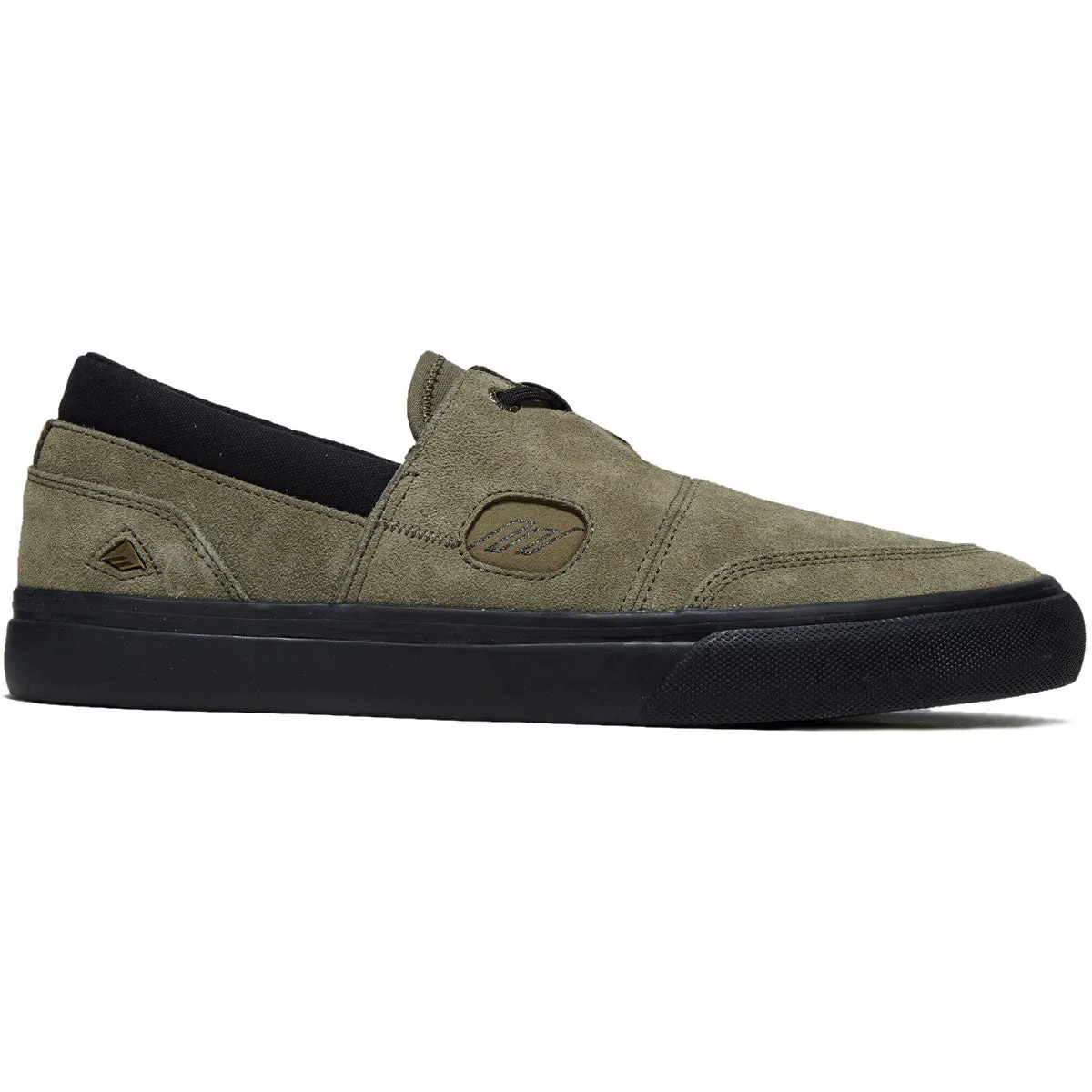 Airy Lining Emerica Servold Shoes - Olive/Black