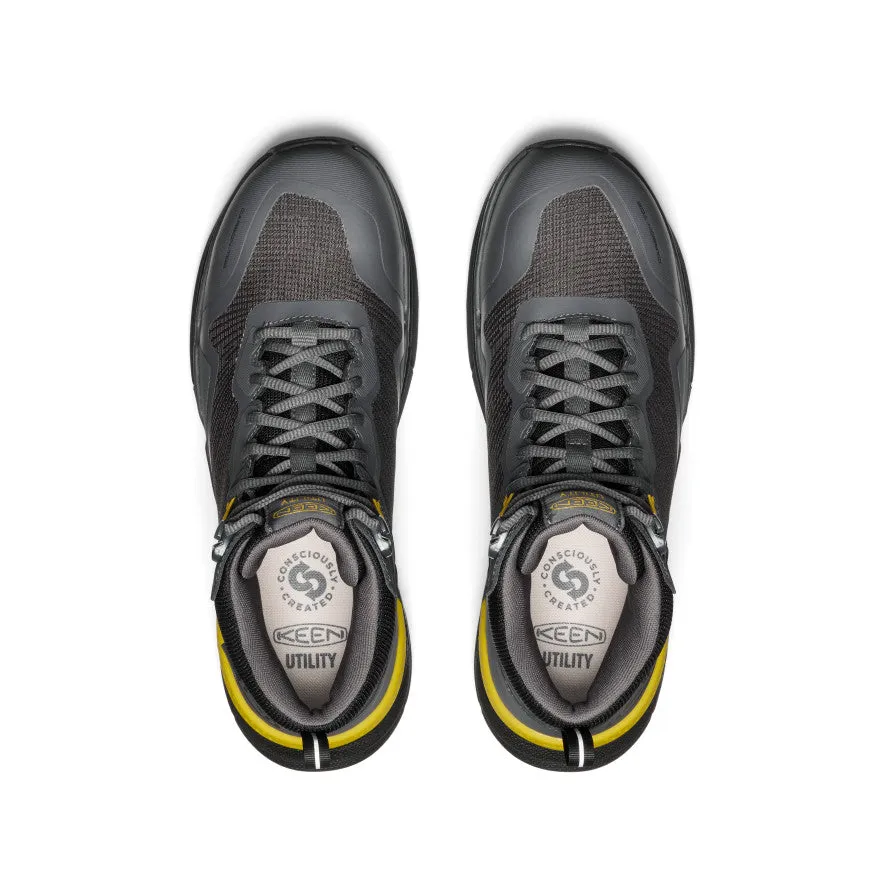 Men's Synchro Waterproof Work Boot (Carbon Toe)  |  Magnet/Black Weatherproof Hiking Boots