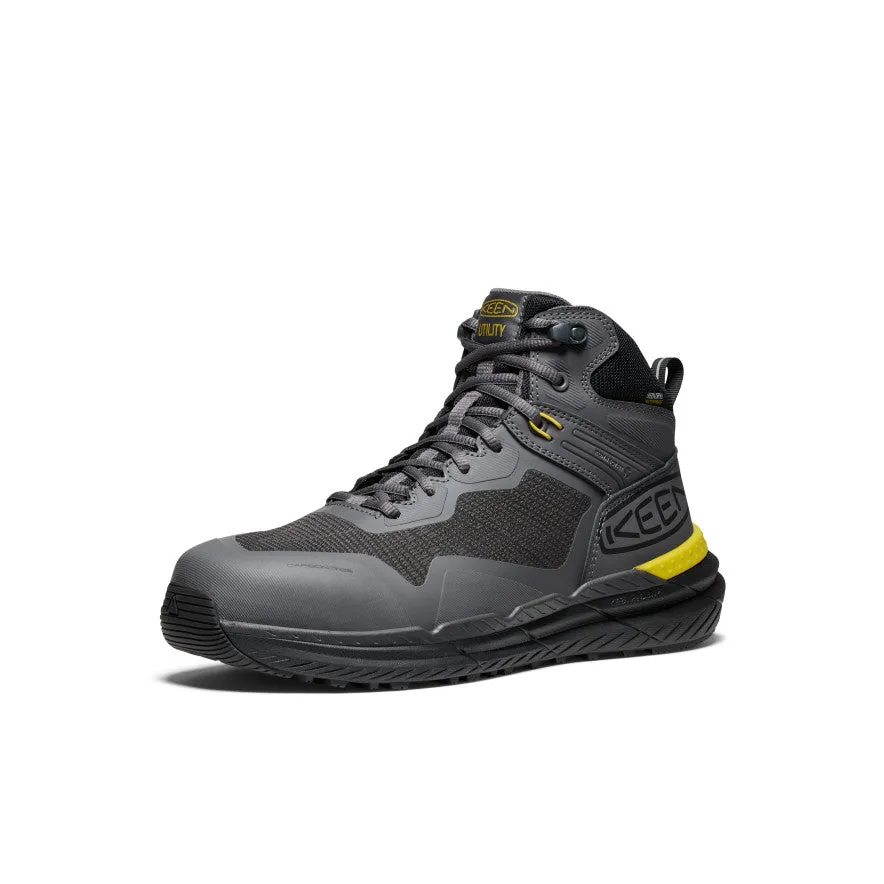 Men's Synchro Waterproof Work Boot (Carbon Toe)  |  Magnet/Black Multi Terrain