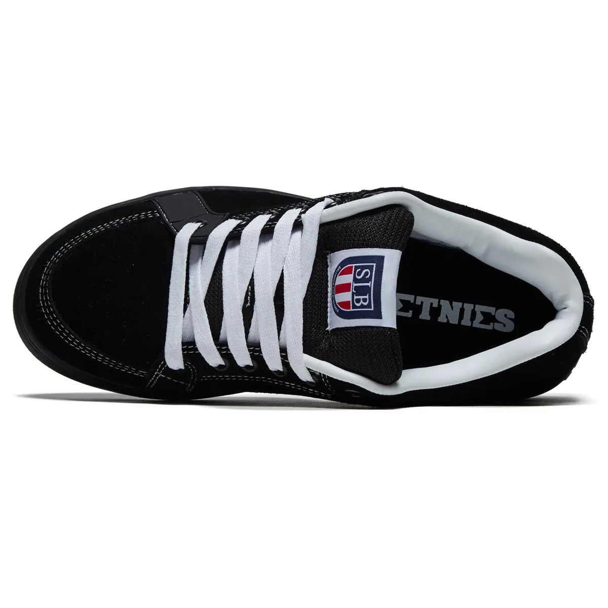 Comfortable Straps High Speed Ride Etnies Sal 23 Shoes - Black/White