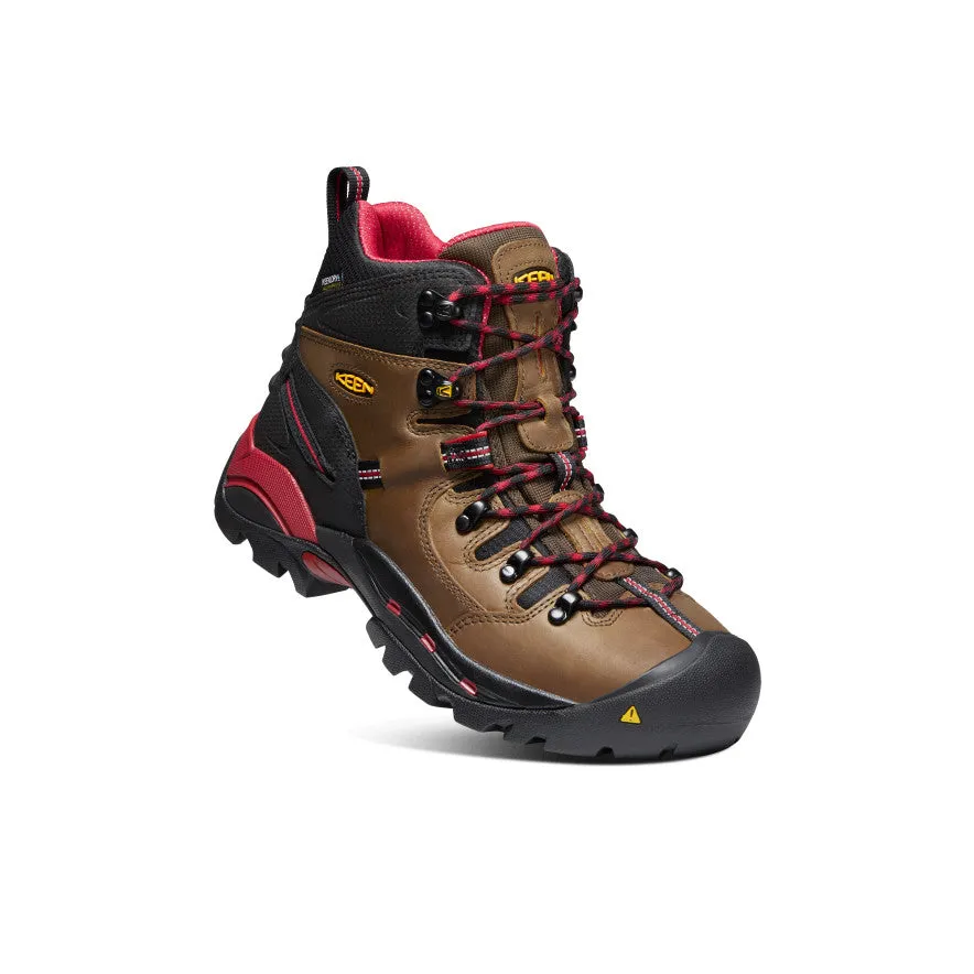 Fitness Men's Pittsburgh 6" Waterproof Boot (Steel Toe)  |  Bison