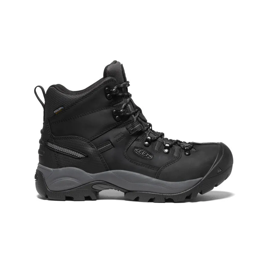 Men's Pittsburgh Energy 6" Waterproof Boot (Carbon Toe)  |  Black/Forged Iron Heavy Duty Cushioning