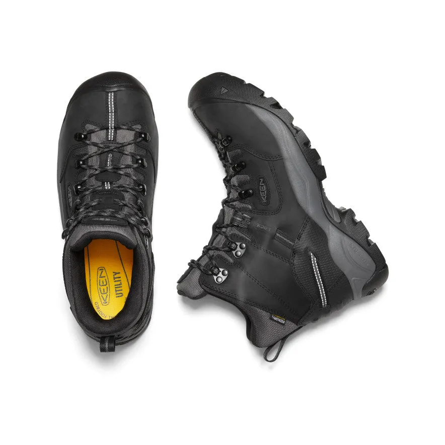 Stability Design Boots Ultimate Grip Men's Pittsburgh Energy 6" Waterproof Boot (Carbon Toe)  |  Black/Forged Iron