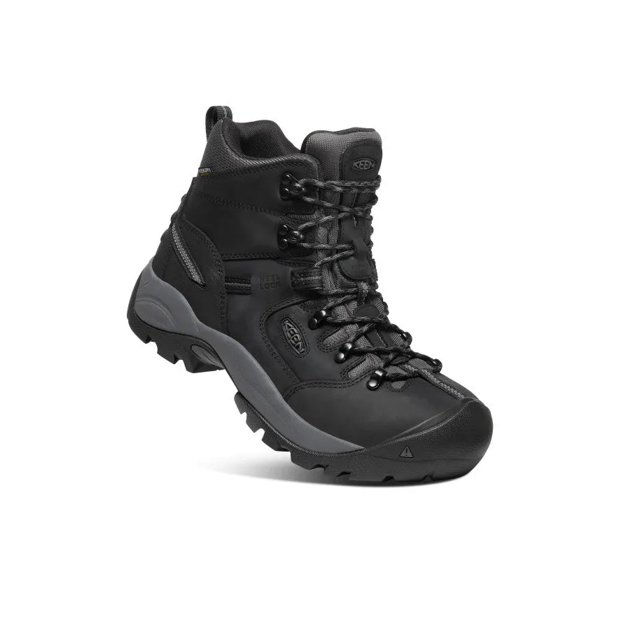 Easy Hike Men's Pittsburgh Energy 6" Waterproof Boot (Carbon Toe)  |  Black/Forged Iron