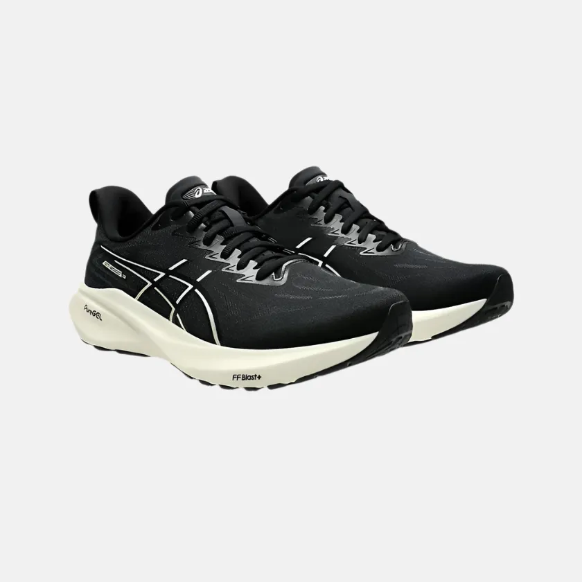 Asics GT-2000 13 Men's Running Shoes -Black/White Narrow - footed