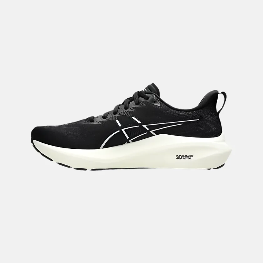 running in forest shoes Remarkable flexibility Asics GT-2000 13 Men's Running Shoes -Black/White