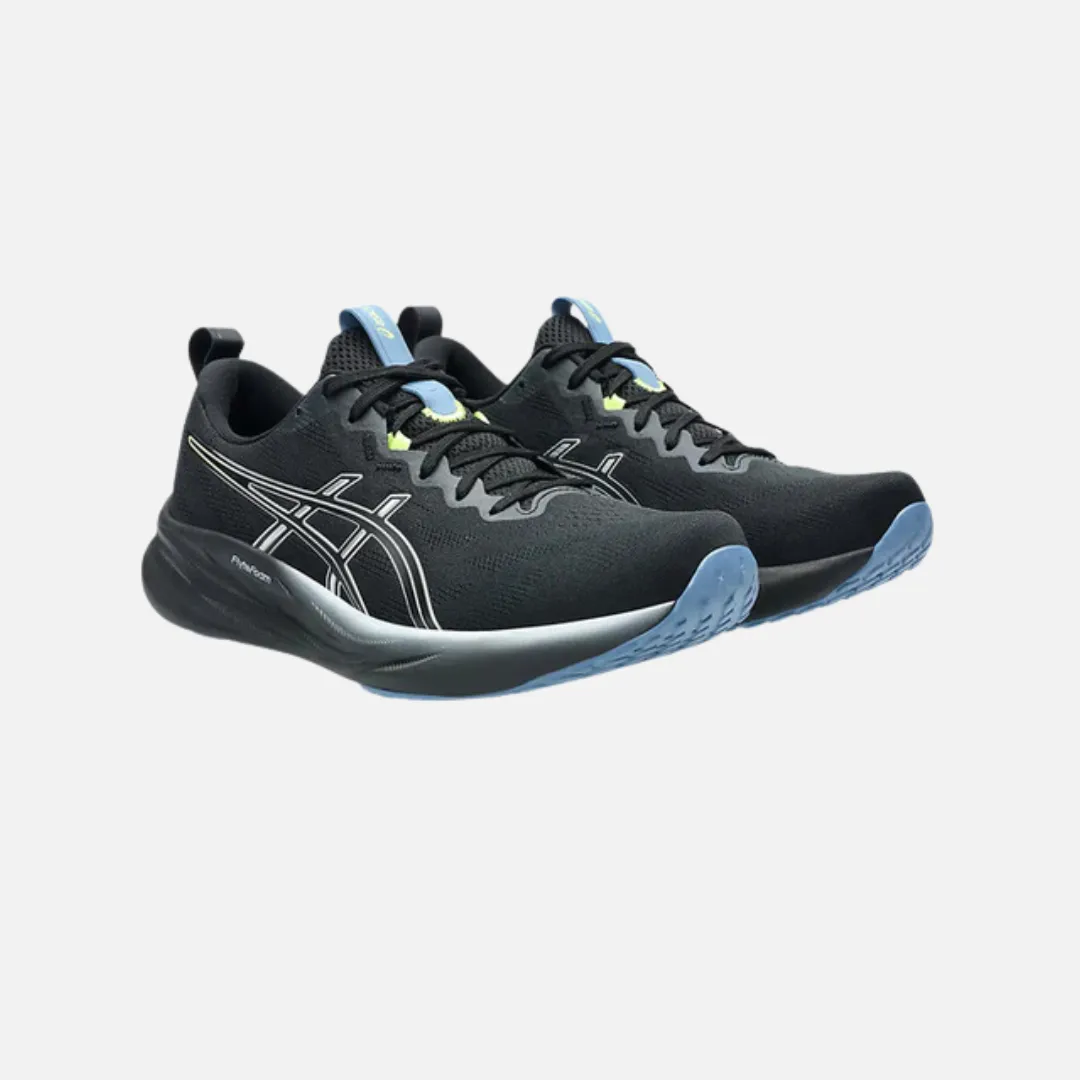 Foot Stability smooth shoes ASICS GEL-PULSE? 16 Men's Running Shoes - BLACK/blue