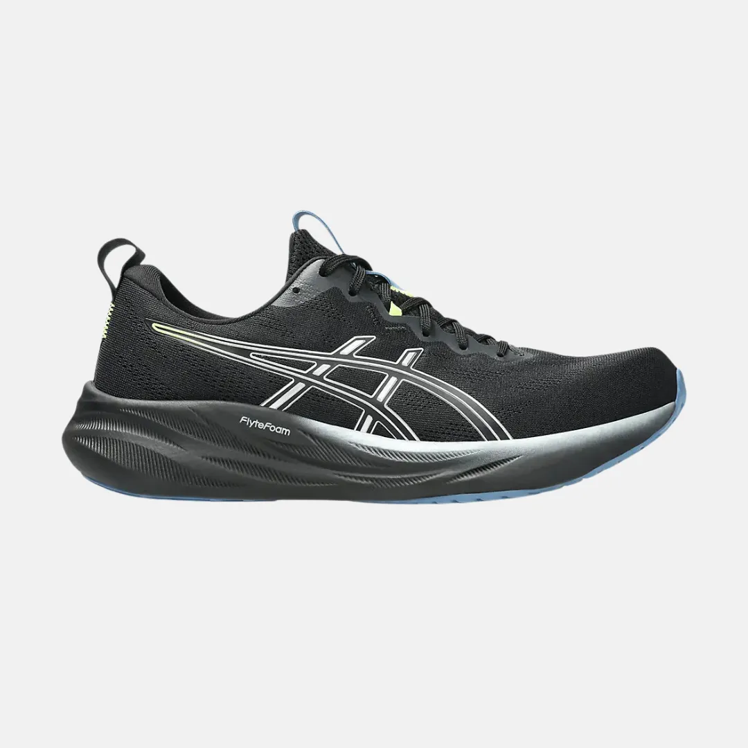 purple shoes ASICS GEL-PULSE? 16 Men's Running Shoes - BLACK/blue