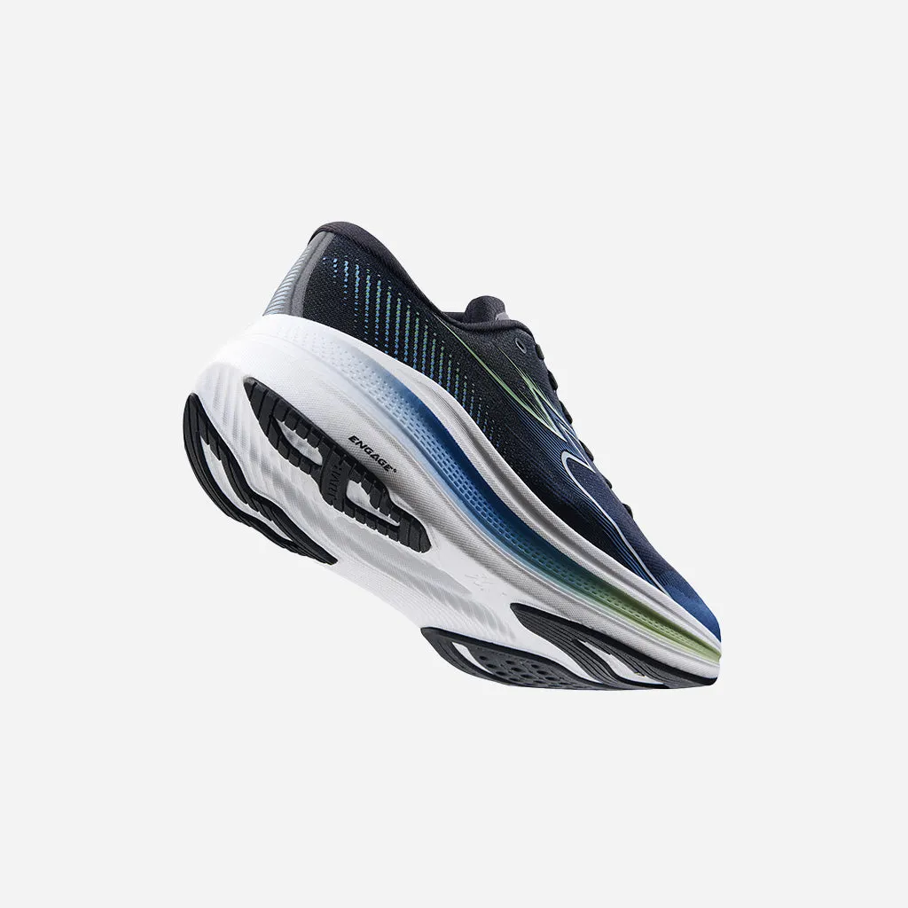 aerobic exercise shoes 361-CENTAURI 3: Midnight/Green Figs
