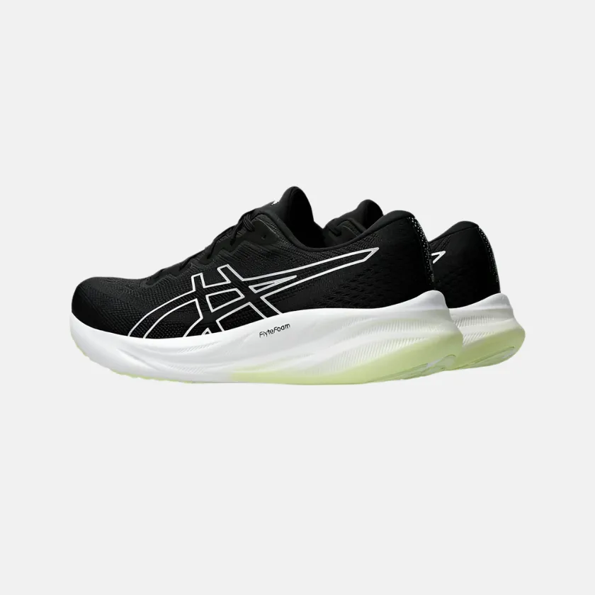 track - worthy slow - drying shoes Asics GEL-PULSE 15 Men's Running Shoes -Black/Pure Silver