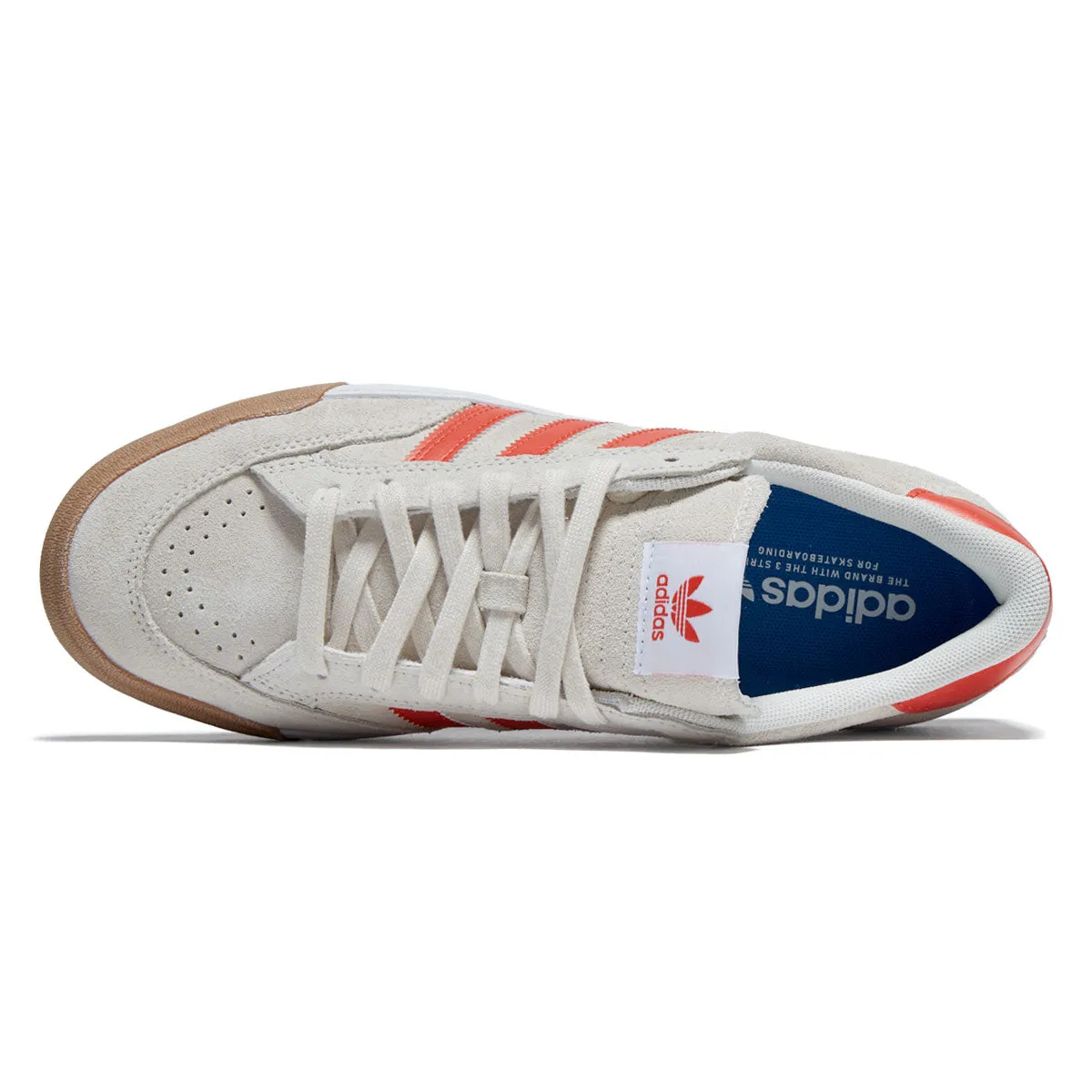 Adidas Nora Shoes - Wonder White/Orange/Gum Bold Look Foot Power