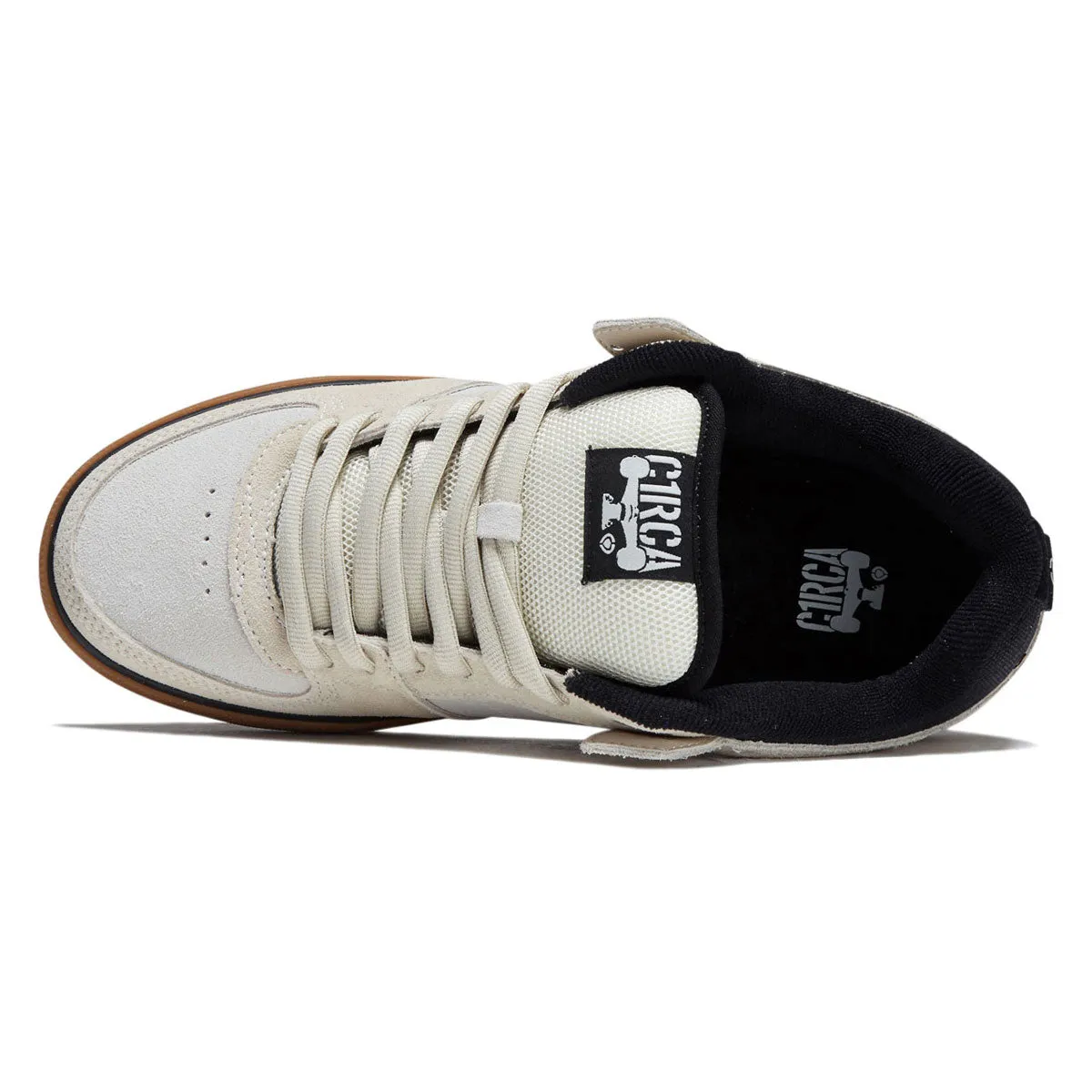 C1rca Tre Shoes - Gardenia/After Dark/Gum Durable Leather Heat resistant