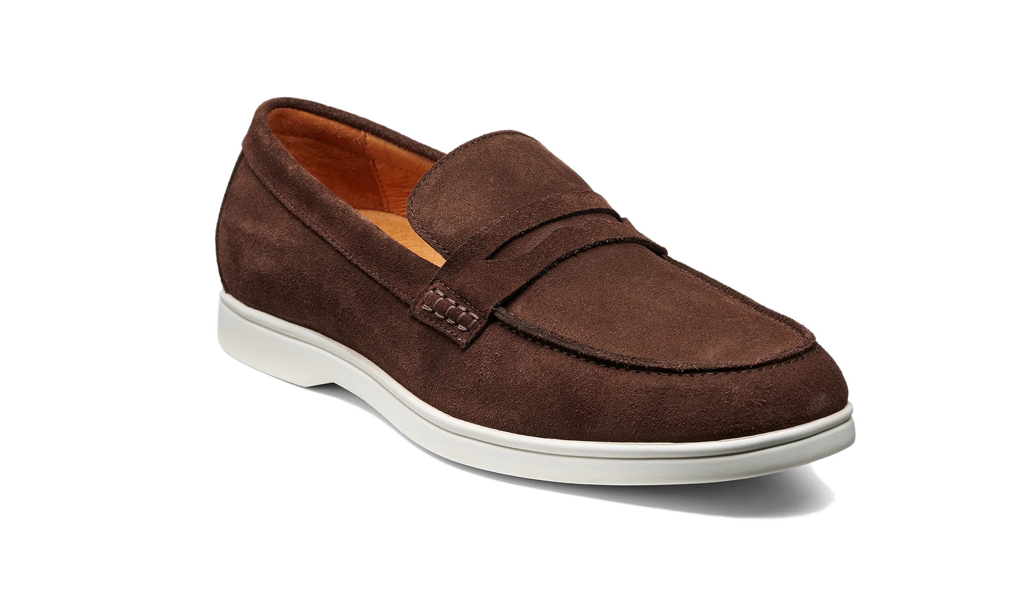 Water Edge Santiago - Coffee Suede White Sole