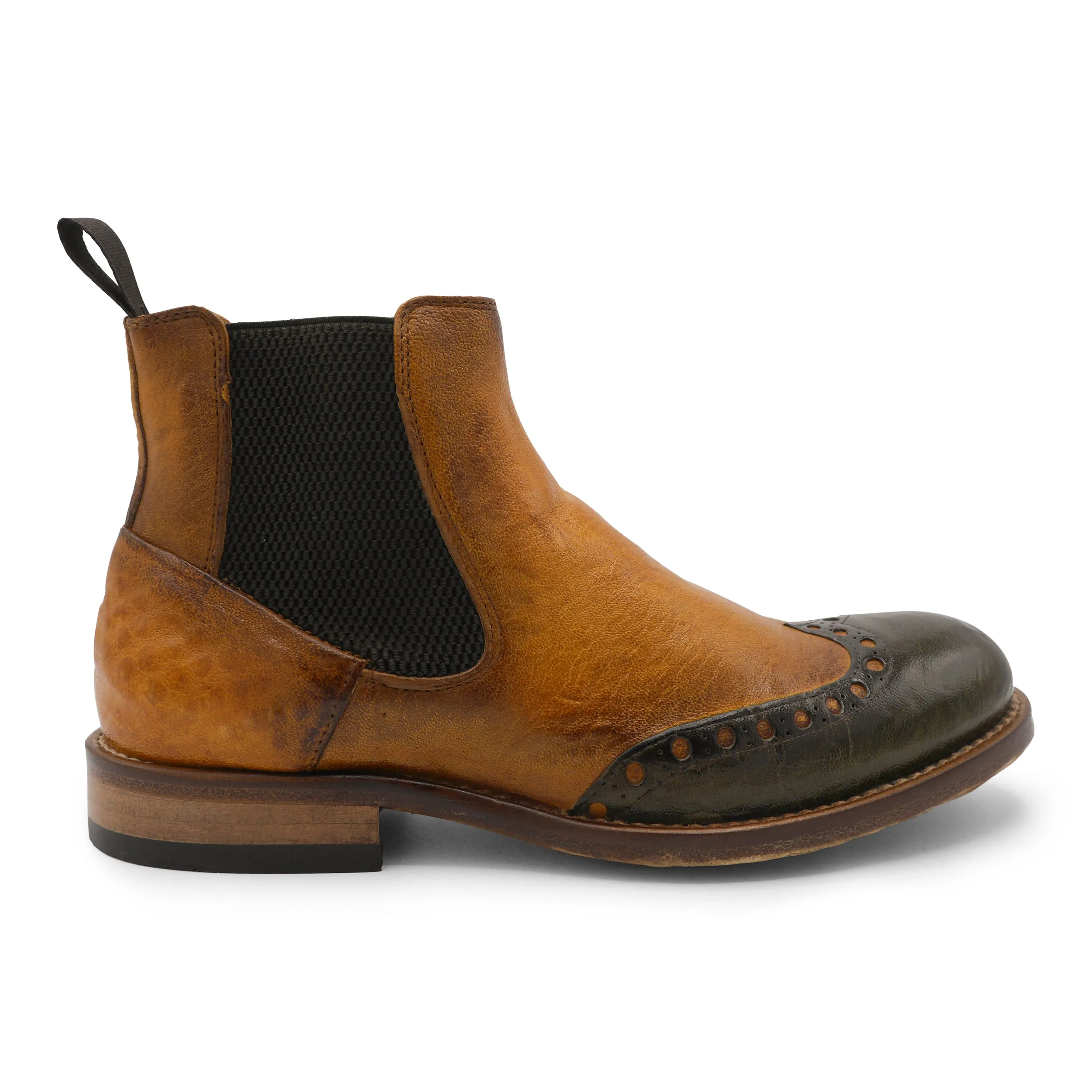 6541 -Safari Olivia Chelsea Brogue Winter Ready Look Durable Boots