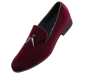 Heath Burgundy No Lace