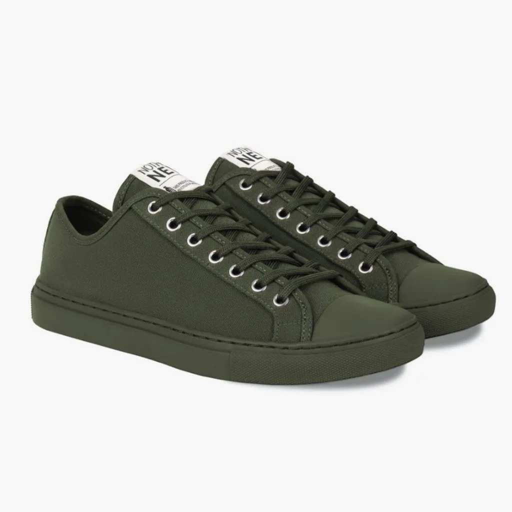 Calm Walk Canvas Women's Classic Low Top | Forest