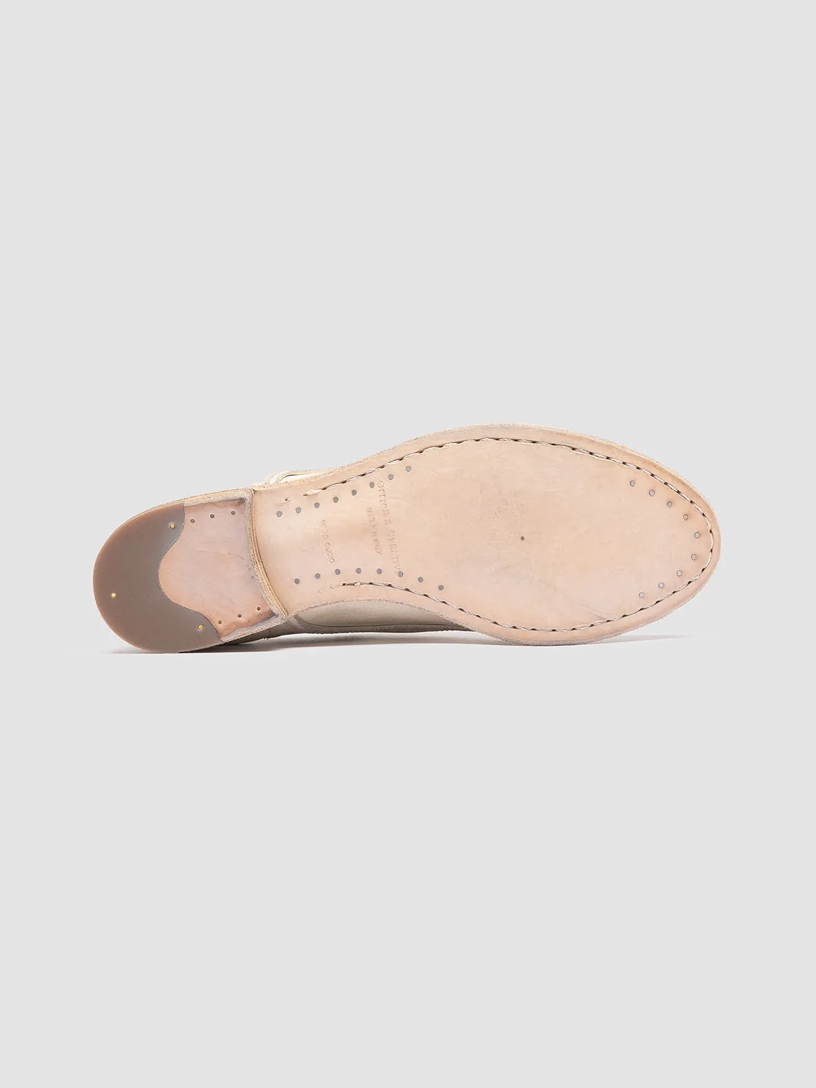 LEXIKON 550 - White Leather Derby Shoes Breathable Lining