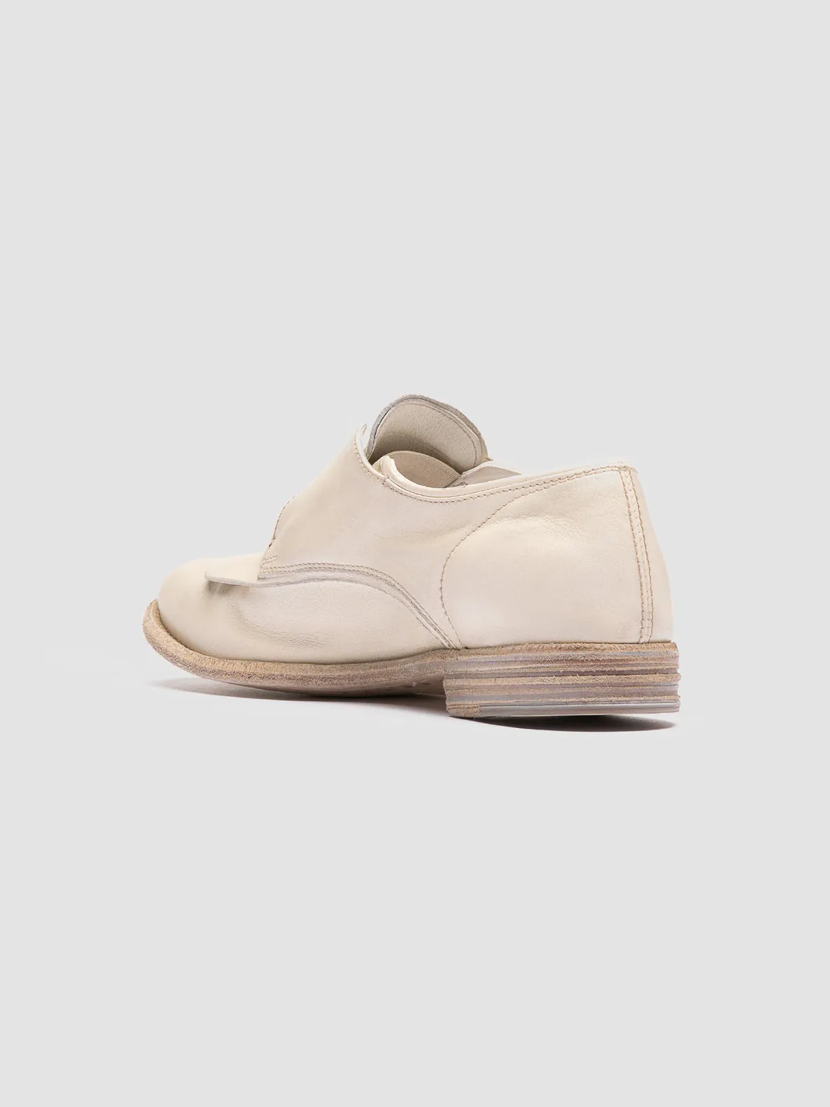 Sophisticated Look Refined Style LEXIKON 550 - White Leather Derby Shoes