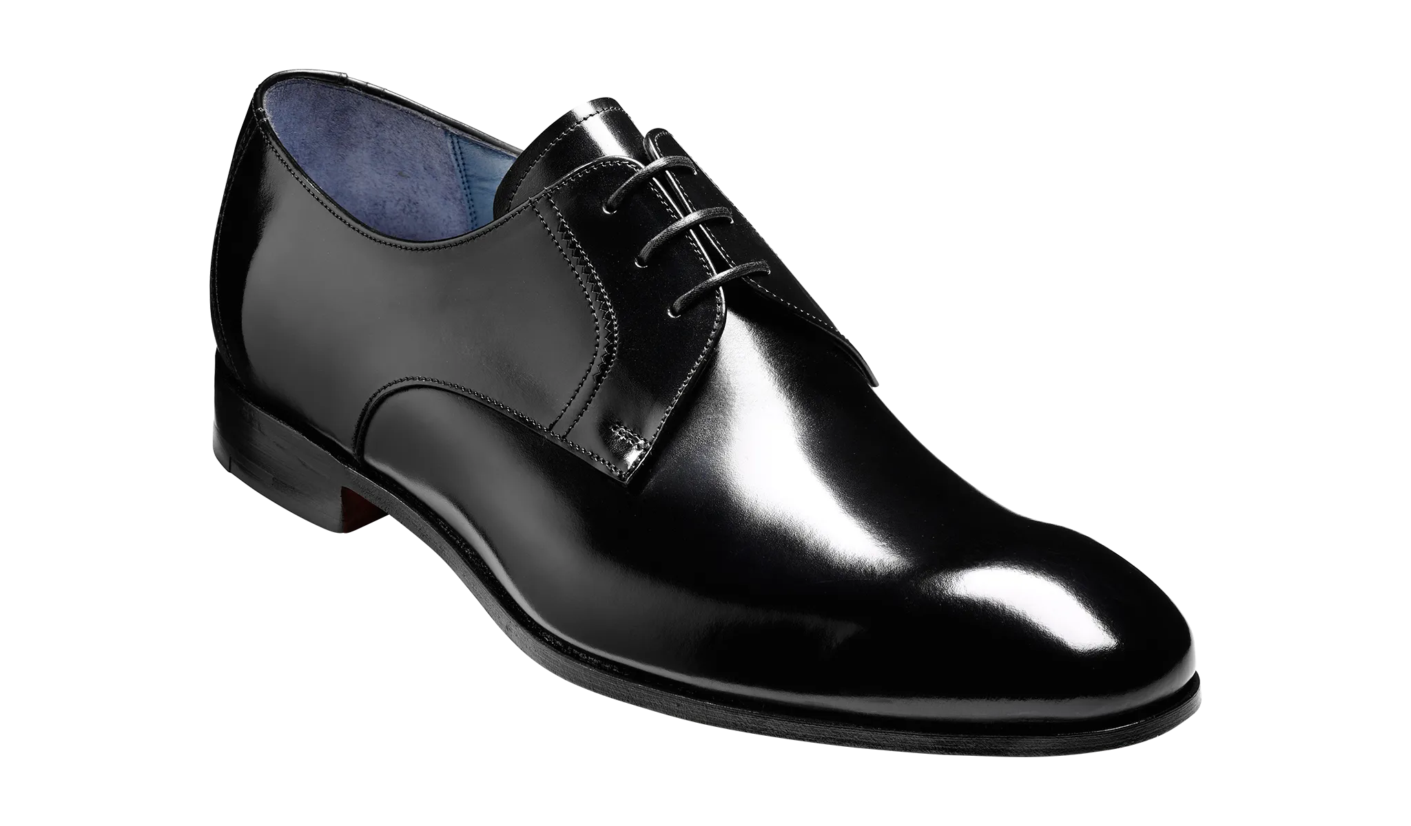 Elegant Business Style leather shoes Rutherford - Black Hi-Shine